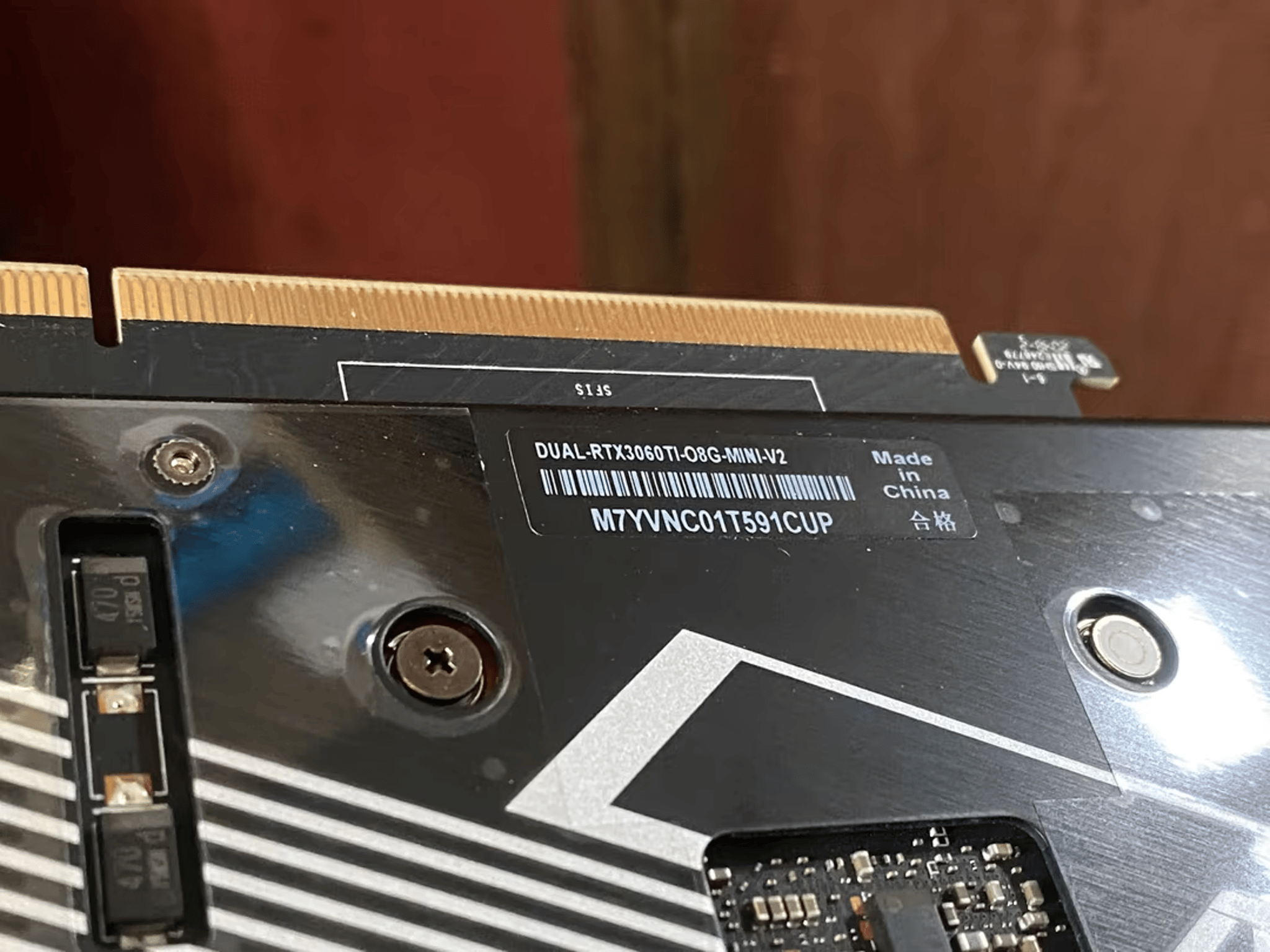 ASUS Dual Mini nVidia GeForce RTX 3060 Ti 8GB Graphics Card