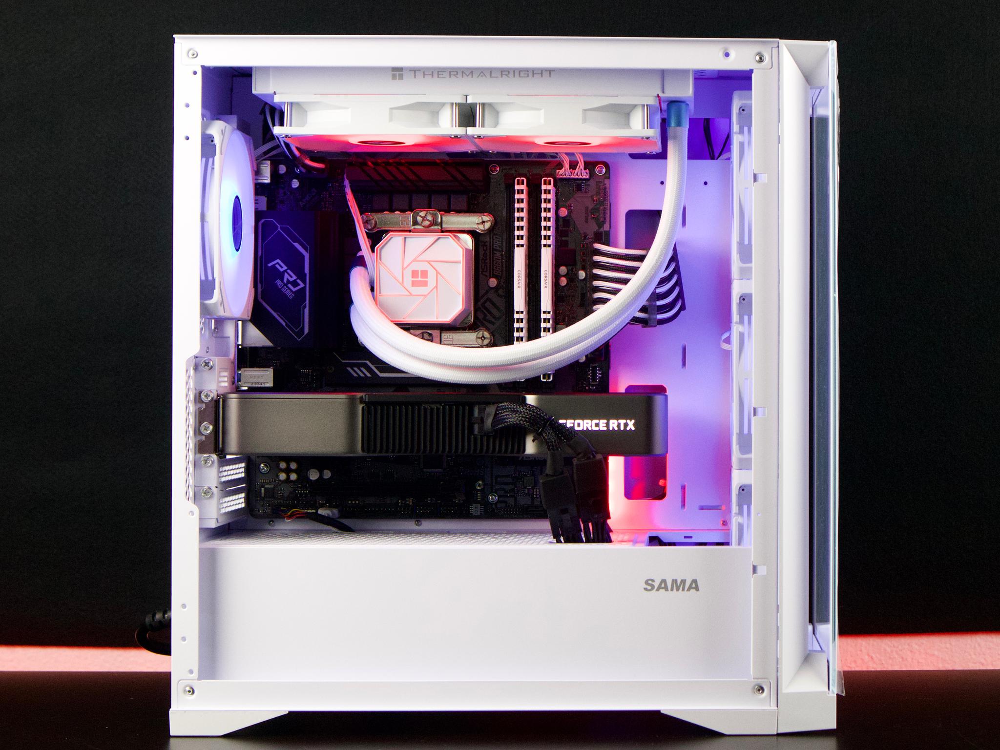 💜🤍💜 RTX 3080 ⚪ Intel i5-12600KF 🟣 32GB RAM ⚪ 1TB NVMe