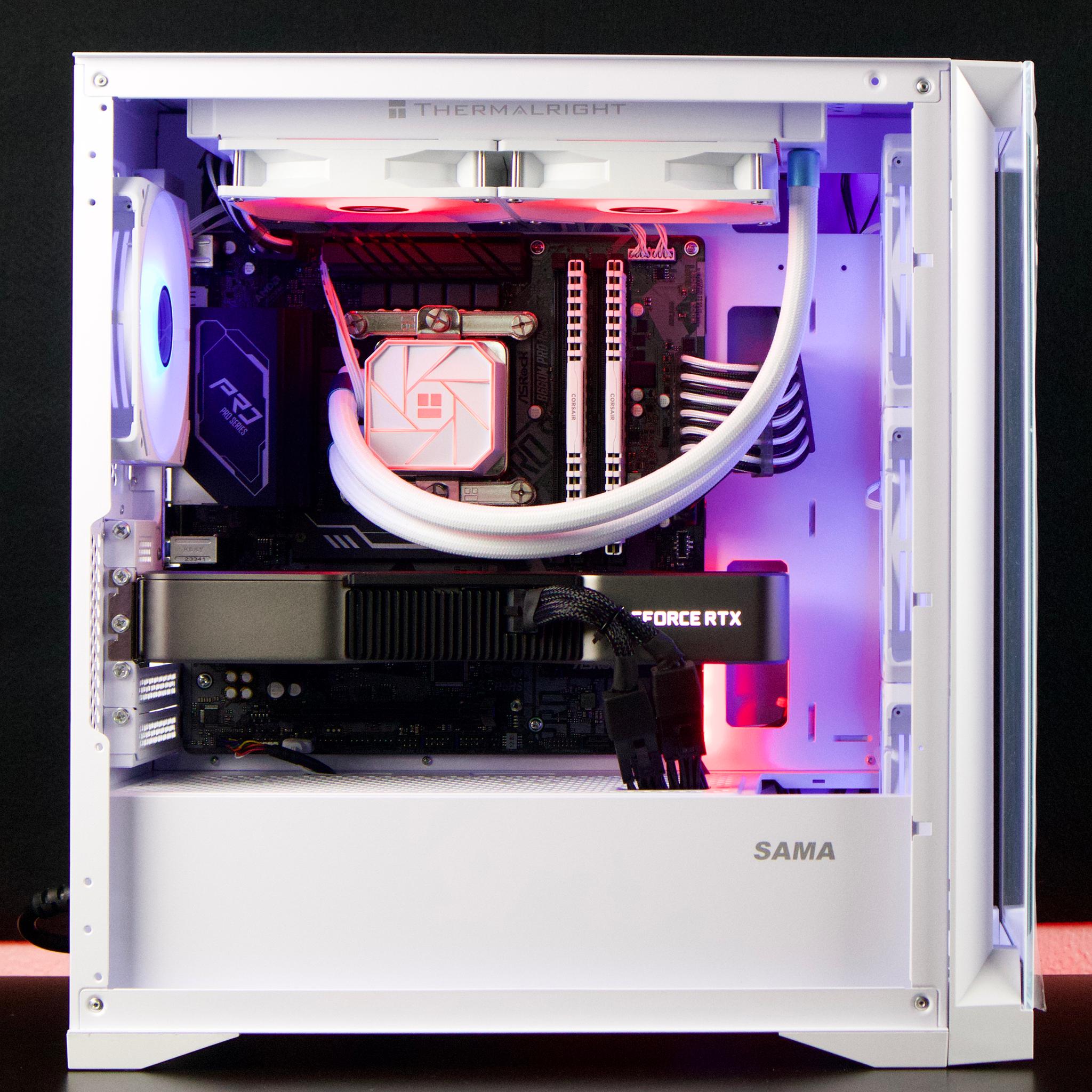 💜🤍💜 RTX 3080 ⚪ Intel i5-12600KF 🟣 32GB RAM ⚪ 1TB NVMe