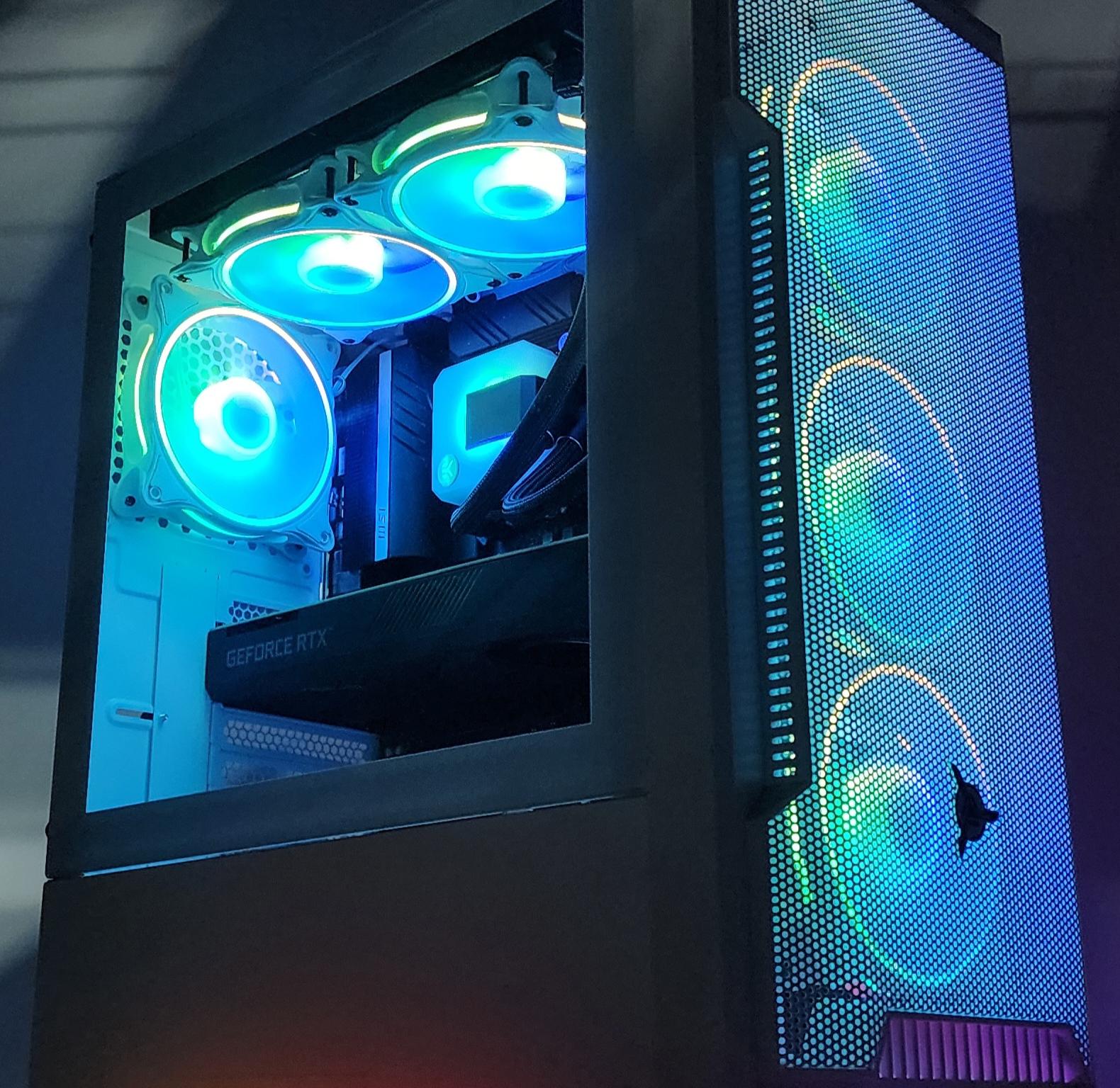 Gaming PC i7-10700KF 16GB RAM 1TB SSD RTX 3070 8GB Windows 11 Computer