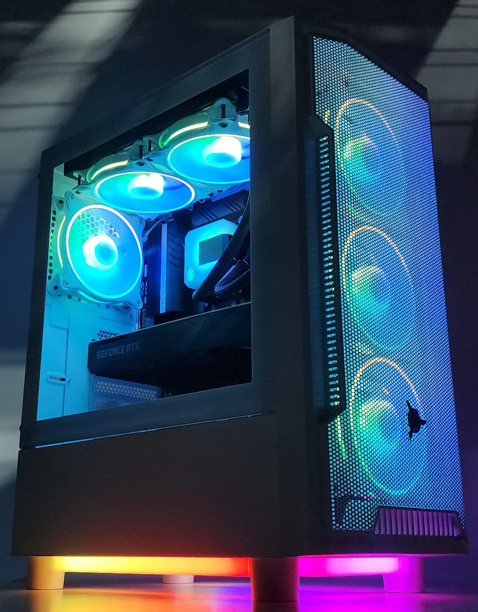 Gaming PC i7-10700KF 16GB RAM 1TB SSD RTX 3070 8GB Windows 11 Computer