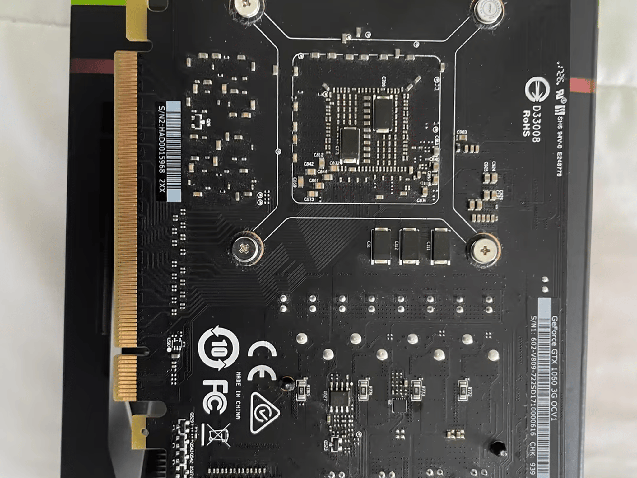 Good entry level card: Nvidia GTX 1060 3gb Single Fan