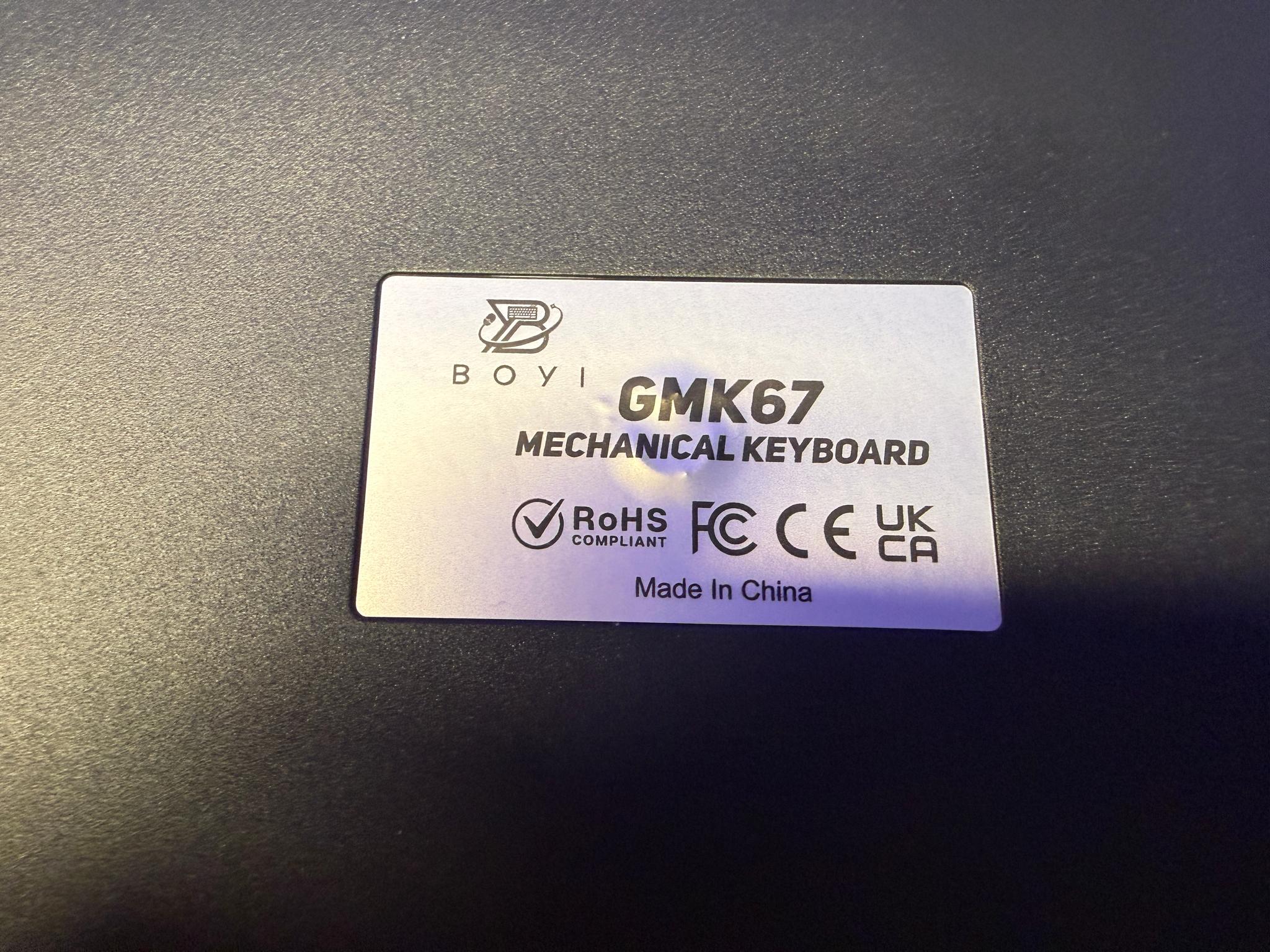 GMK67