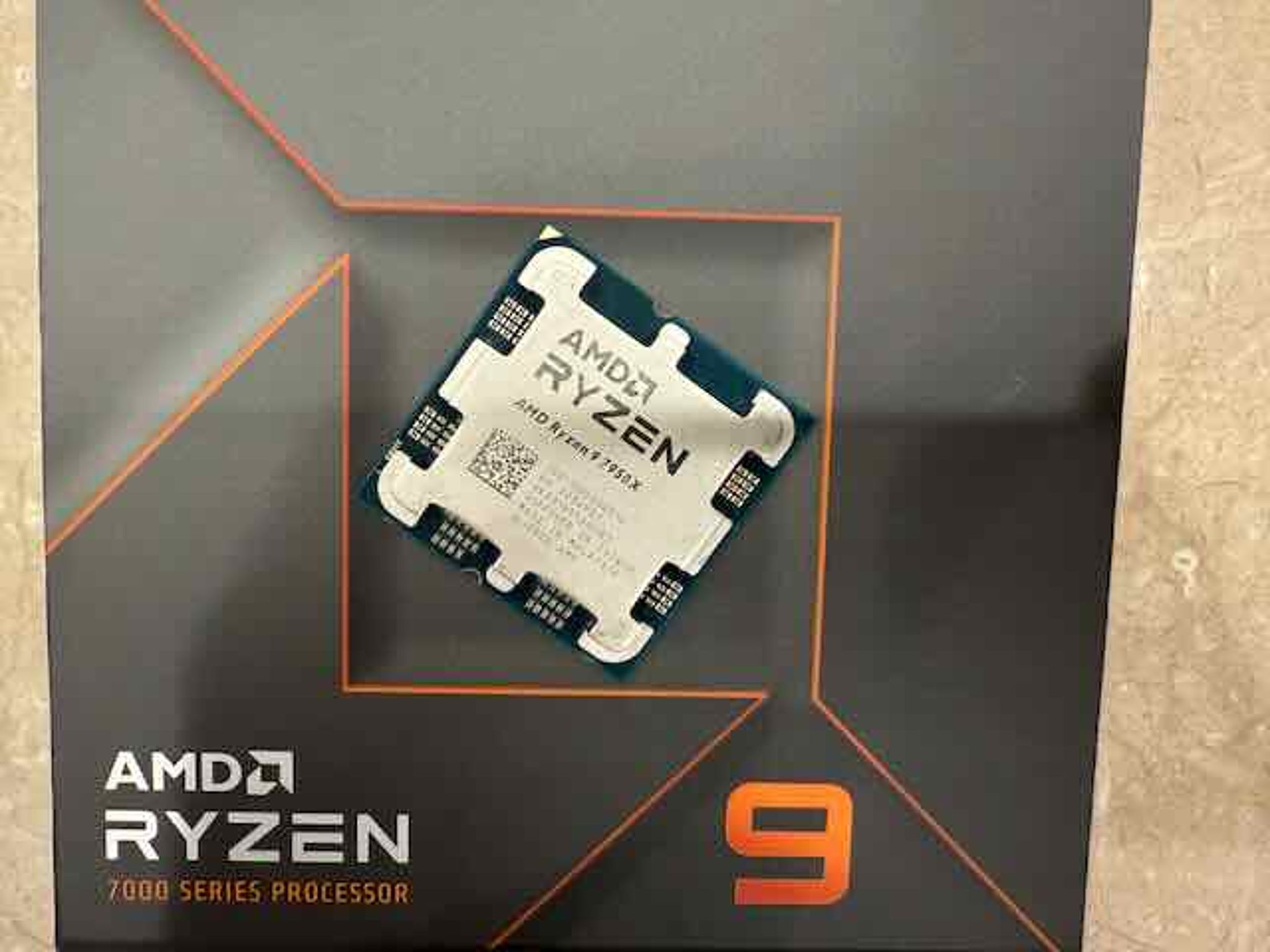 AMD Ryzen 9 7950x Processor (16 Core, 32 Thread, 5.7 GHz, AM5)