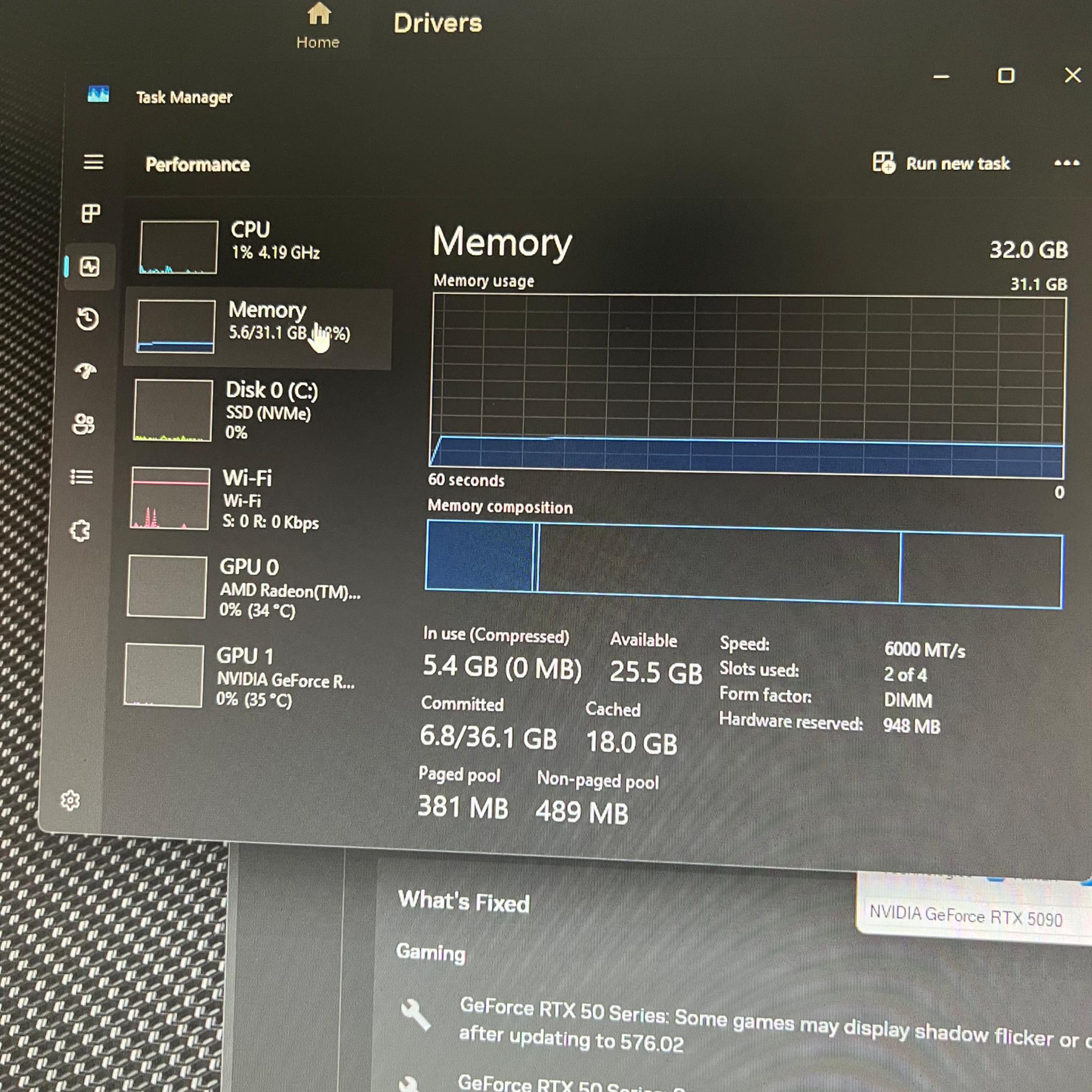 RTX 5090/9800x3D PC