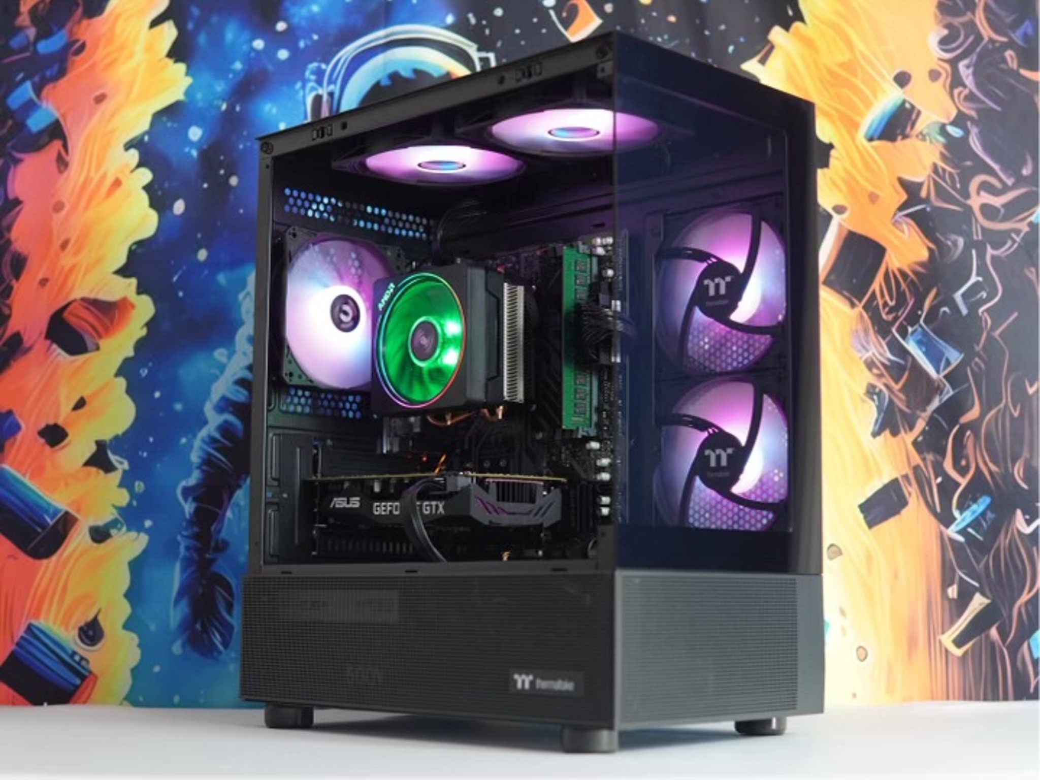 Nvidia Asus1660ti| Gaming PC | Ryzen 5 2600x|16GB  Ram|500 GB SSD |Wifi|