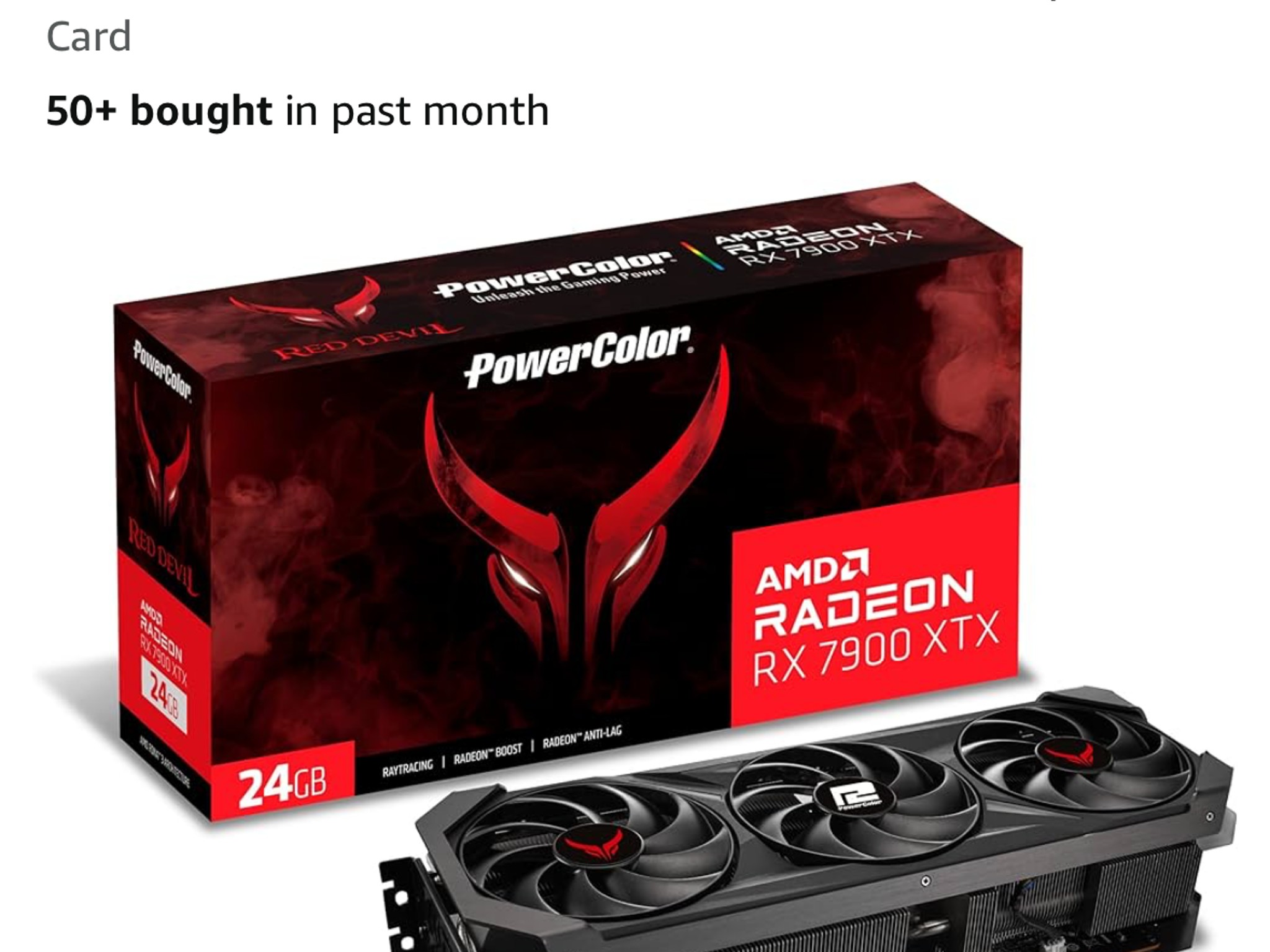 PowerColor AMD Radeon RX 7900 XTX 24GB