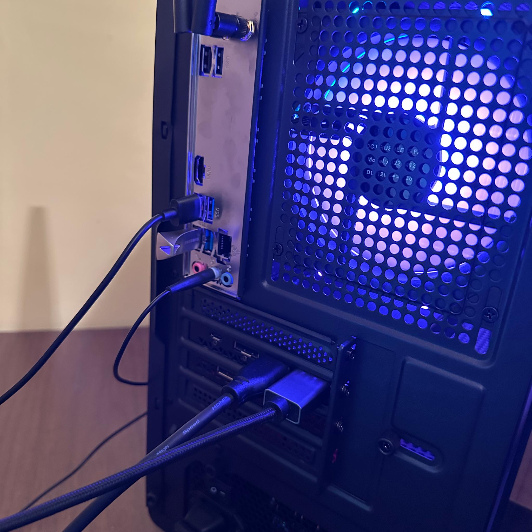 Custom Gaming PC Build Ryzen 5 5500 16gb ram rtx 2080 3tb storage