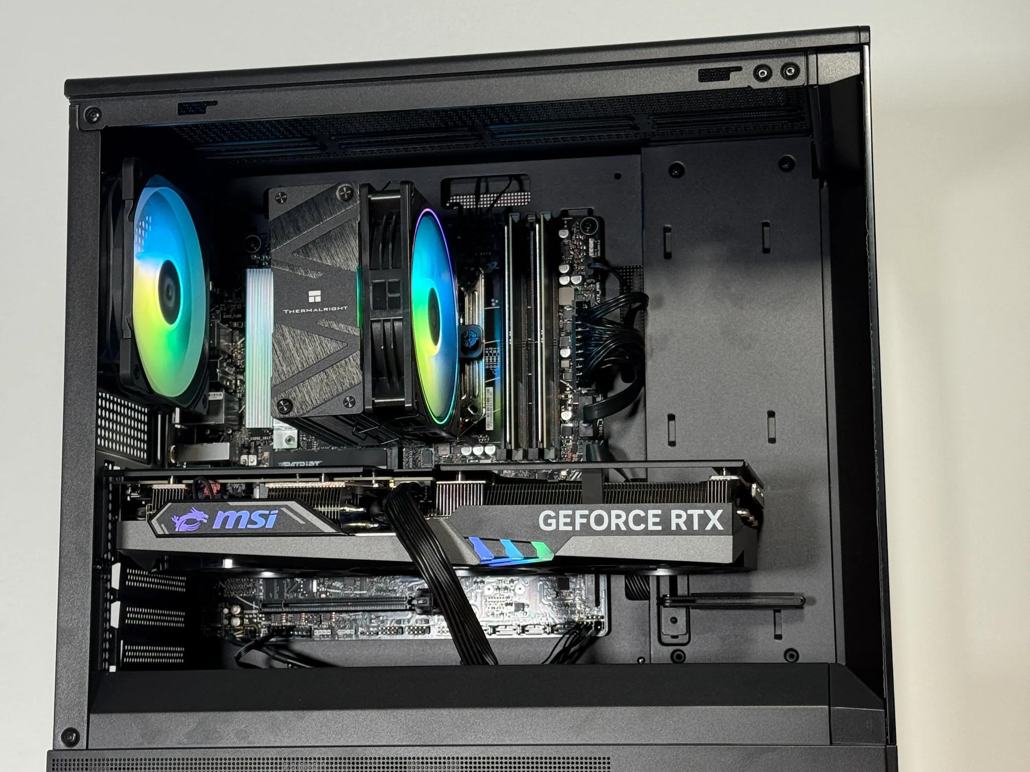 RTX 4070 Ryzen 5 7600x Gaming PC