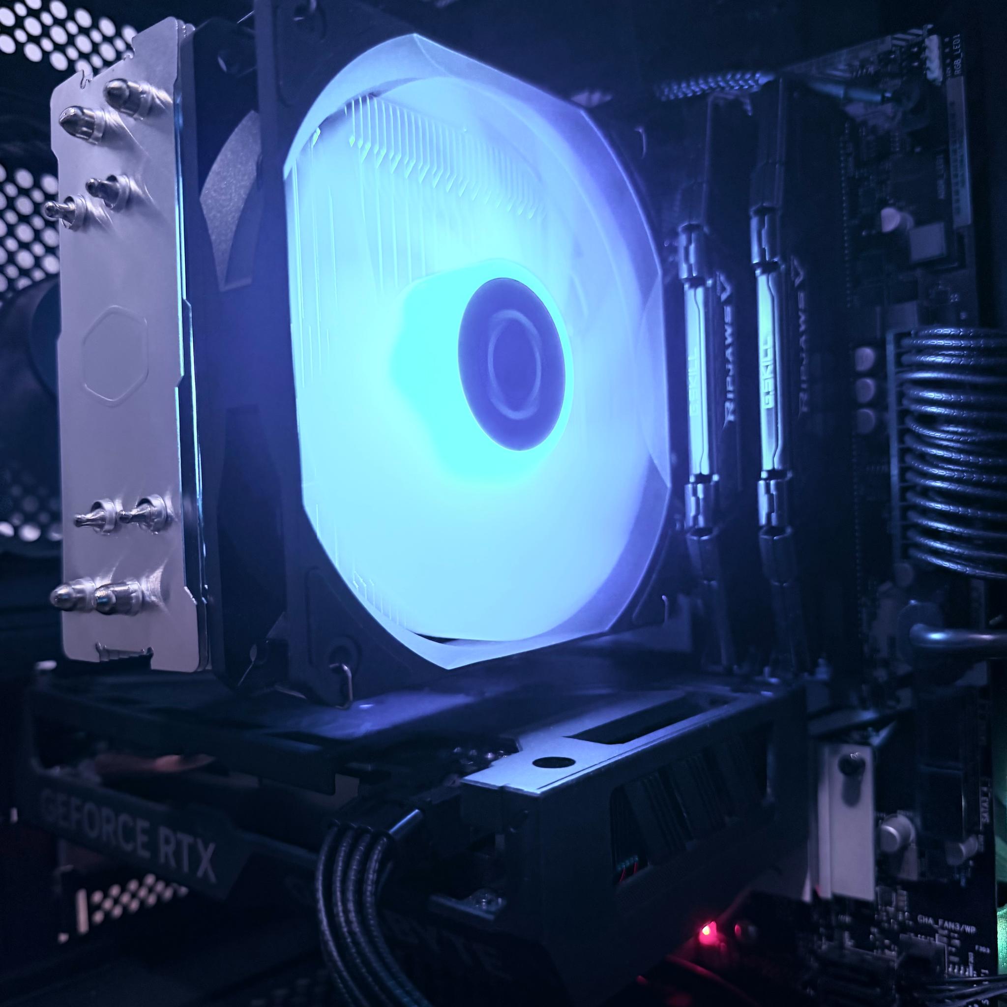 🖤👹"Black Beast"👹🖤| 1080/1440p Gaming | RTX 4060 | i5 10400 | 32gb DDR4 | 1tb SSD | WiFi/BT