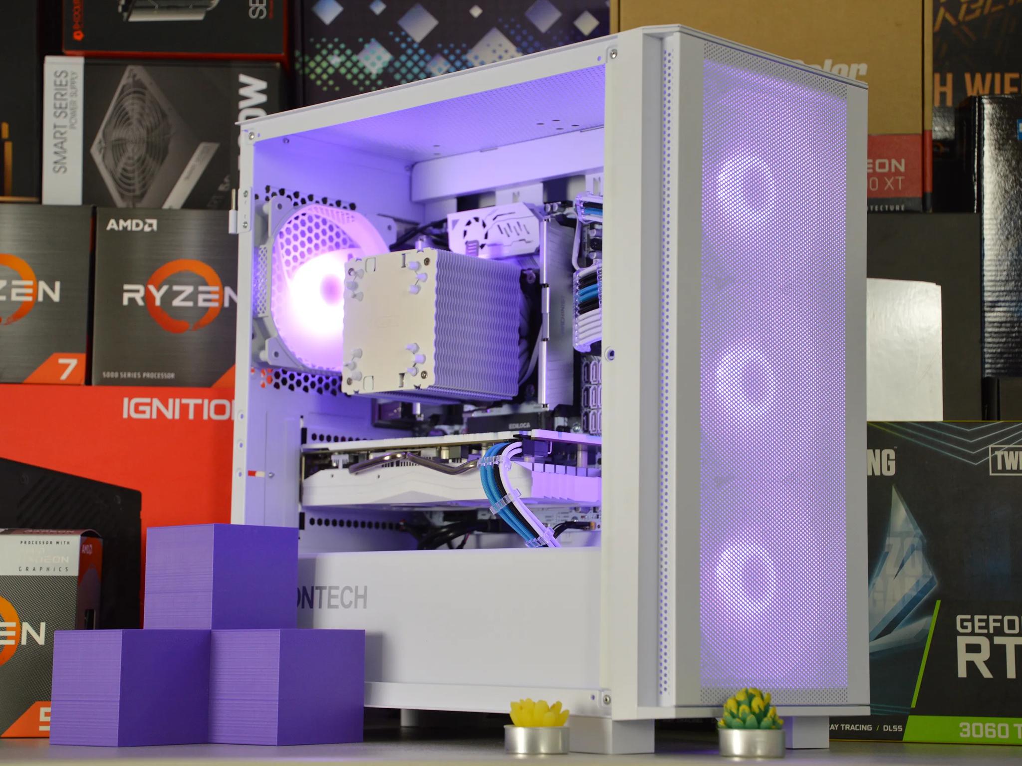 🧊❄️| RX 580 8GB | INTEL XEON E5 2670 V3 | 16GB ECC DDR4 RAM | 1TB NVME SSD | Icy Blizzard |