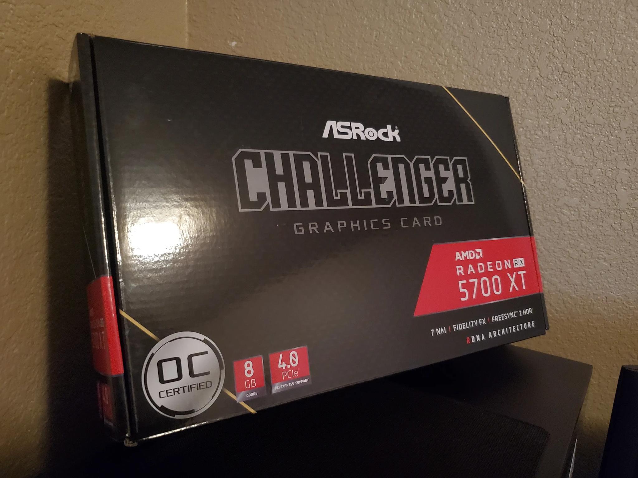 ASRock Challenger 5700XT, 8GB GDDR6