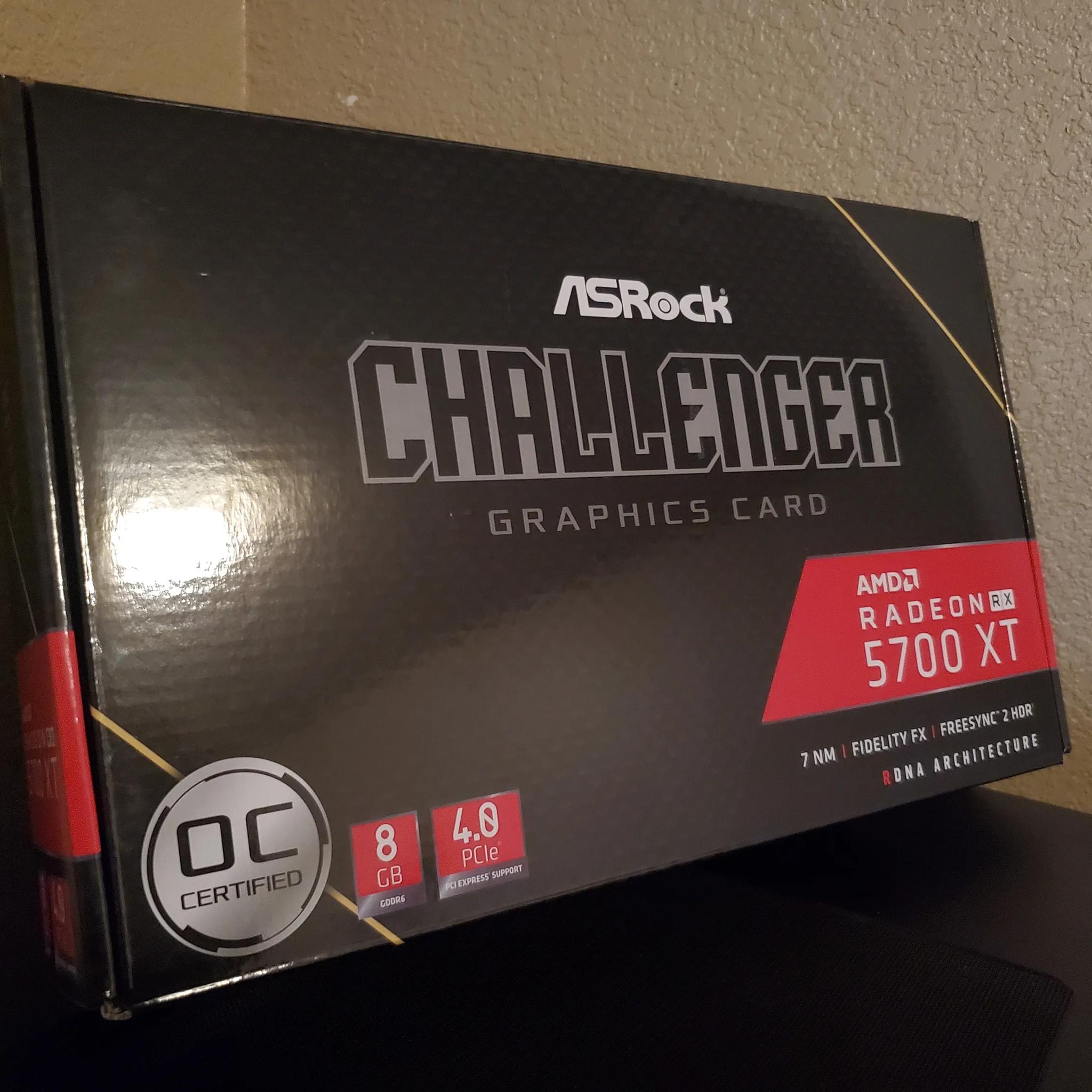 ASRock Challenger 5700XT, 8GB GDDR6