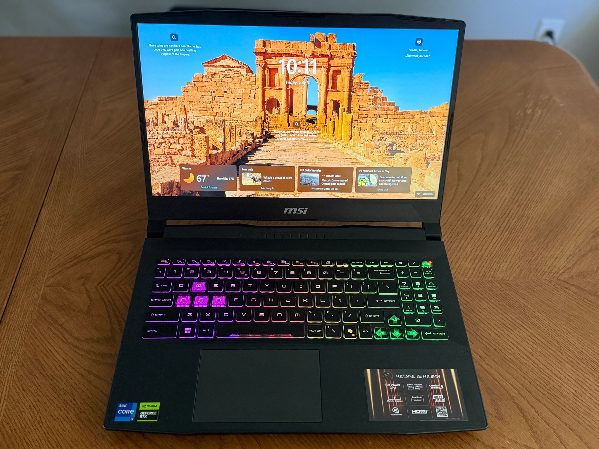 MSI Katana 15 HX Gaming Laptop – RTX 5050 8GB – i7-14650HX – 16GB DDR5 – 512GB SSD