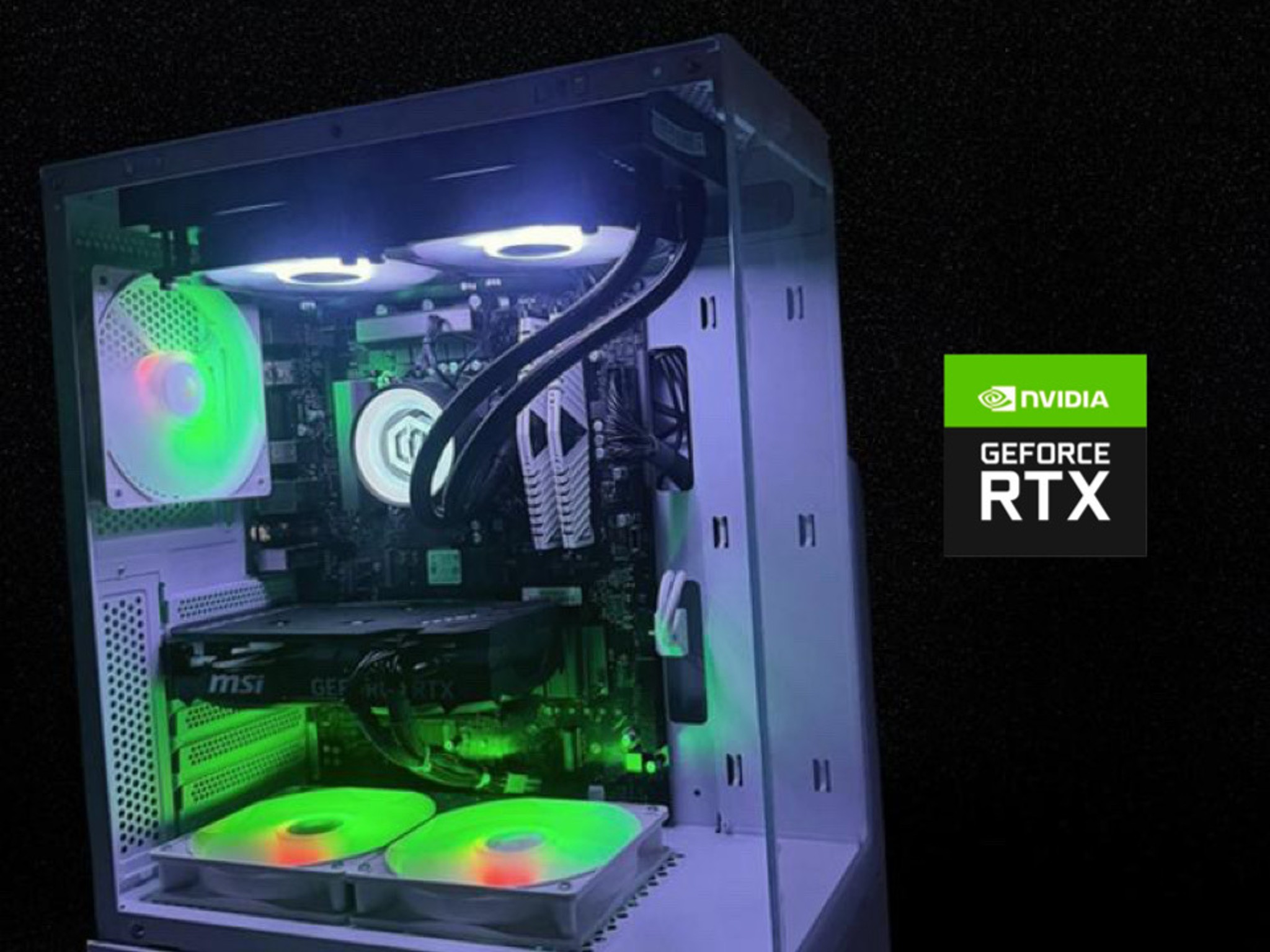 ⚫️OREO⚪️BEAST⚫️ | I7 11700KF | NVIDIA 4060 | 16GB DDR4 | 1TB SSD | BT/WIFI