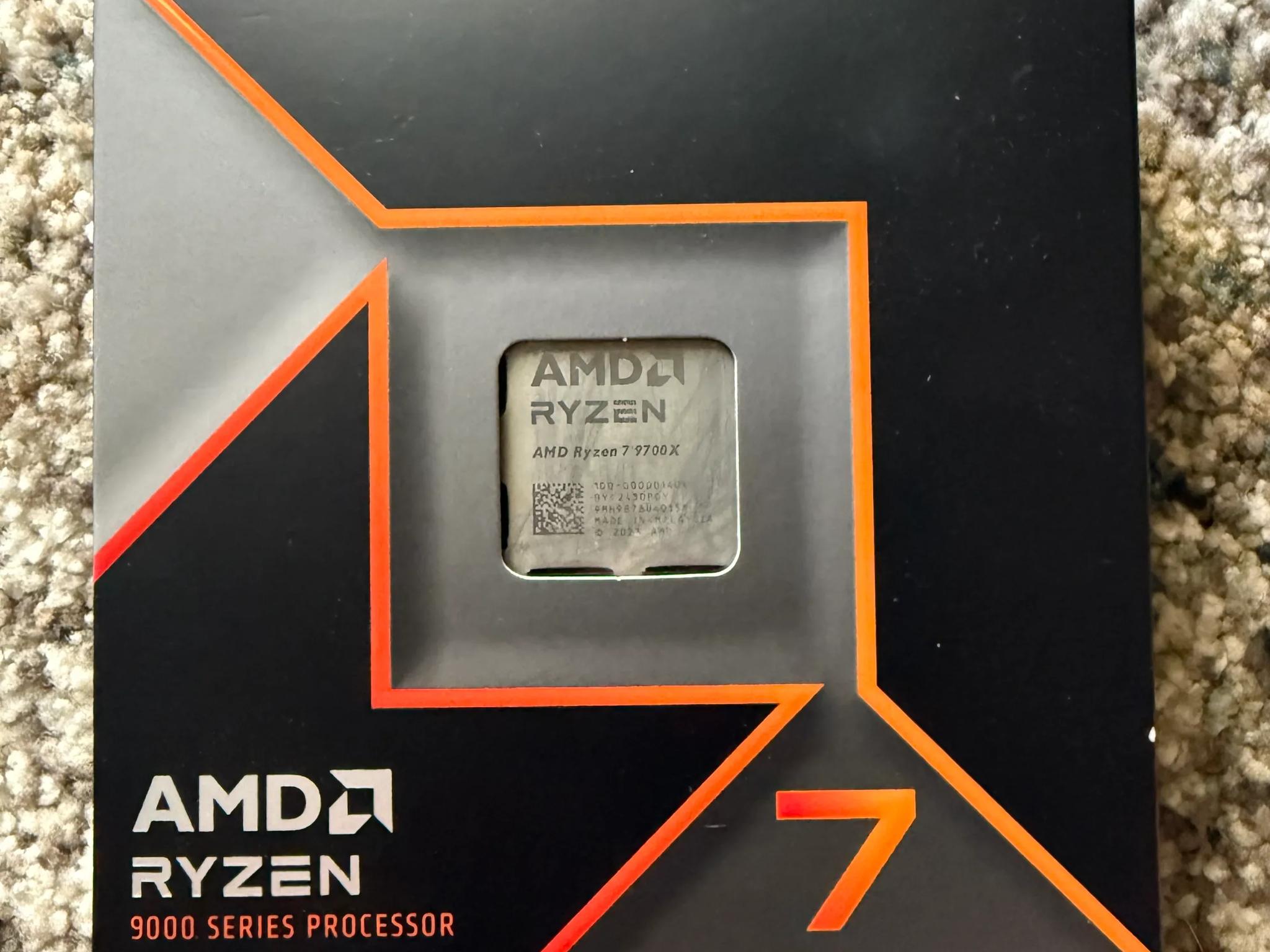 AMD Ryzen 7 9700X -- Gently used