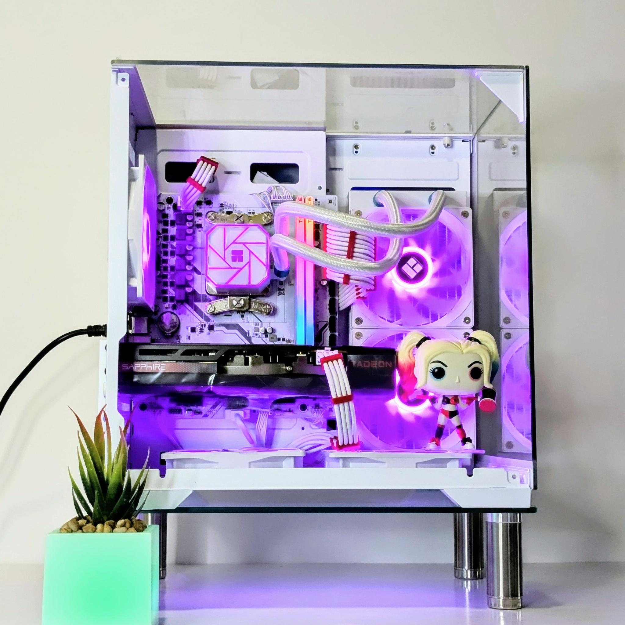 ❤️🤍🖤Harley Quinn♦️♠️RX 7600❤️Ryzen 7 5800X❤️32GB RAM❤️1TB NVMe PCIE Gen 4❤️Windows 11 Pro