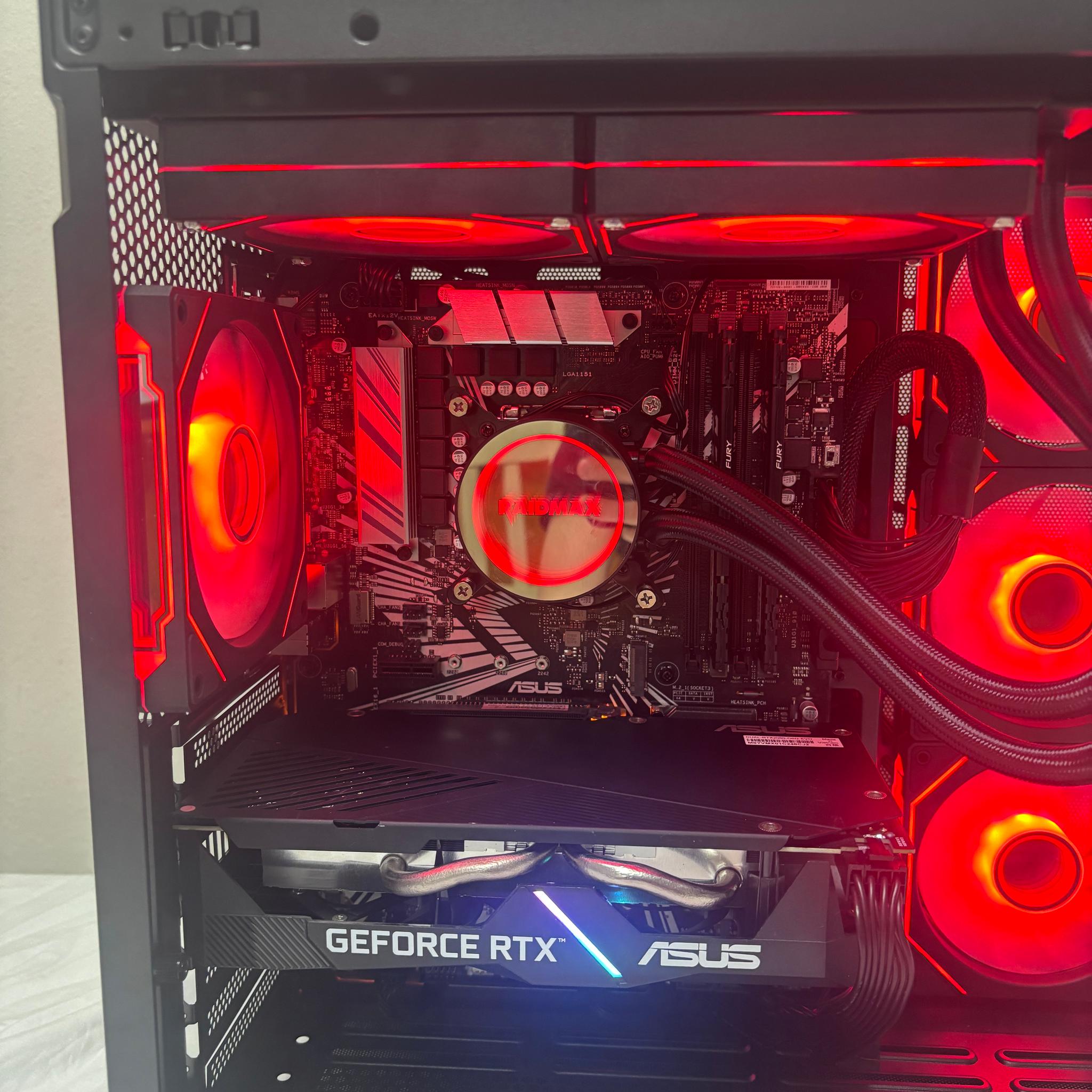 i5-9400F + RTX 2060 Gaming PC | 16GB RAM  | Win 11 Activated | 500GB SSD | AIO Cooled