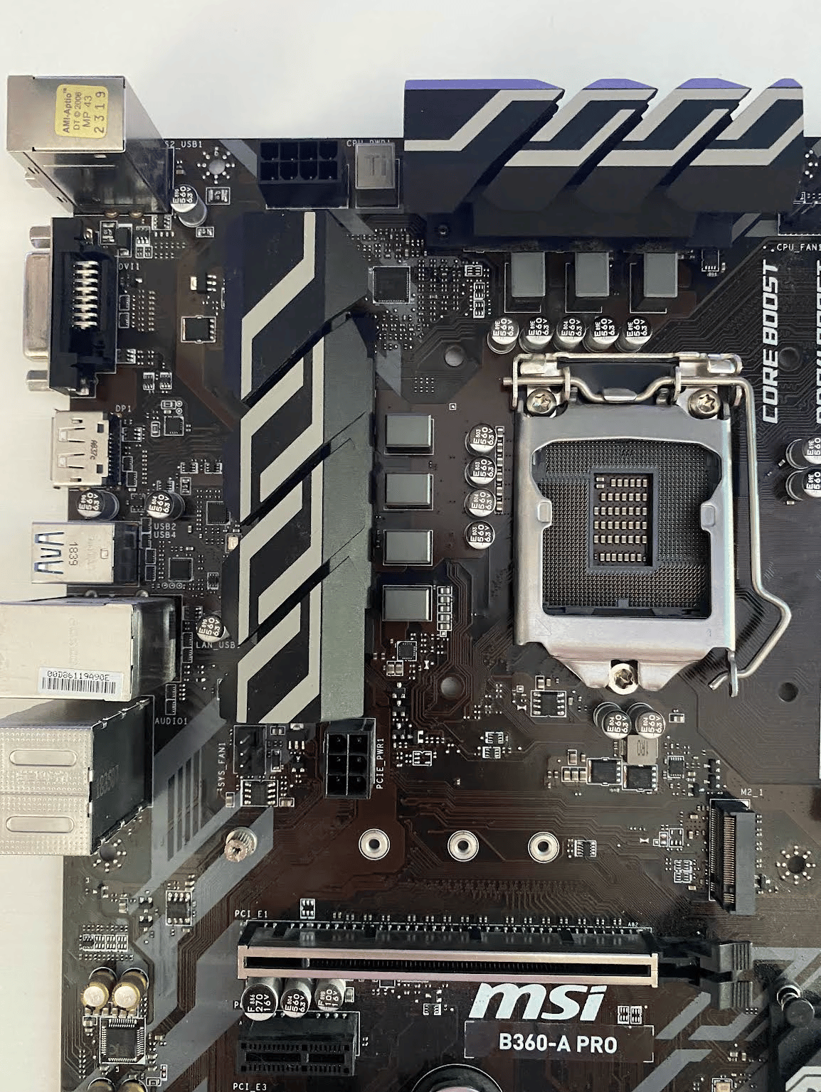 MSI B360-A PRO ATX LGA1151 Motherboard