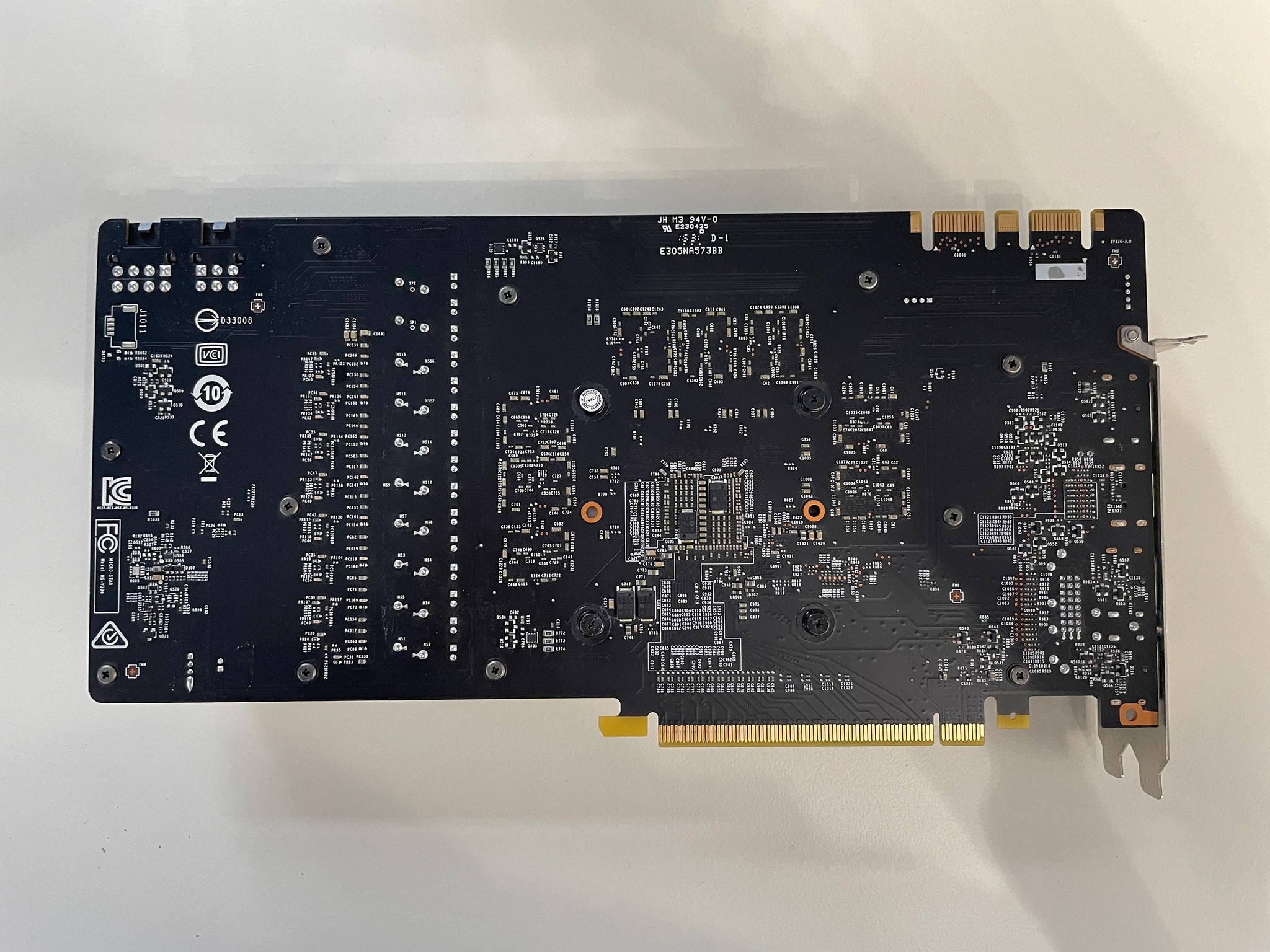 MSI GeForce GTX 1080 8GB GDDR5X PCI Express 3.0 x16 SLI Support ATX Video Card GTX 1080 ARMOR 8G OC