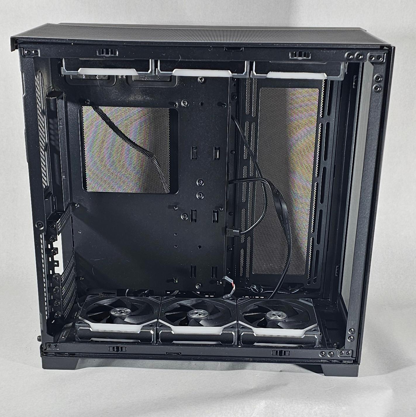 Lian Li PC Case 489 w\ Tempered Glass and 6 RGB Fans