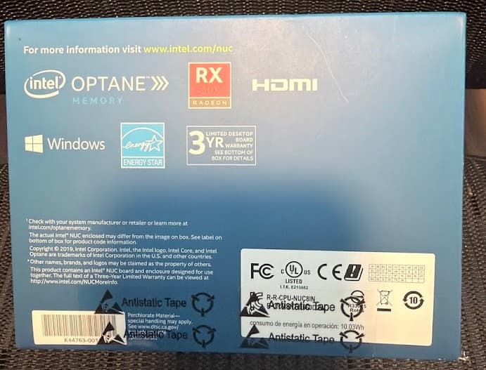 INTEL NUC 8 Mainstream-G Mini PC (NUC8i5INH)