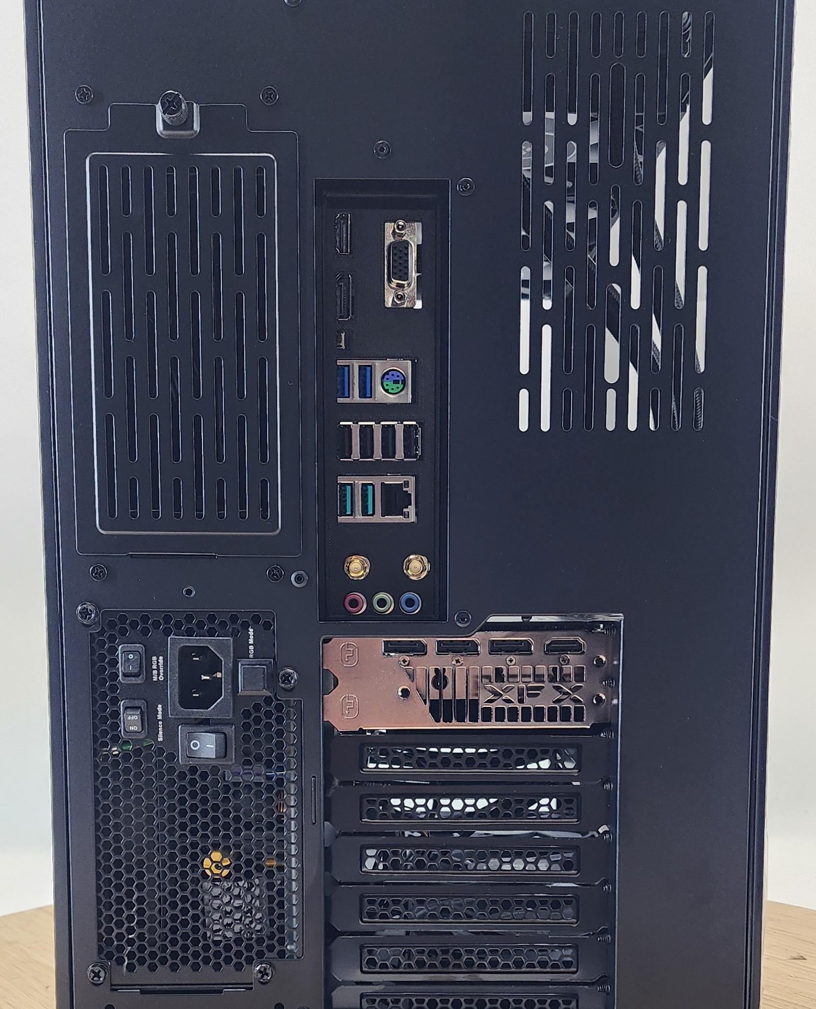 Gaming PC Ryzen 5 9600X 32GB RAM 1TB SSD RX 7700 XT 12GB Windows 11 Computer