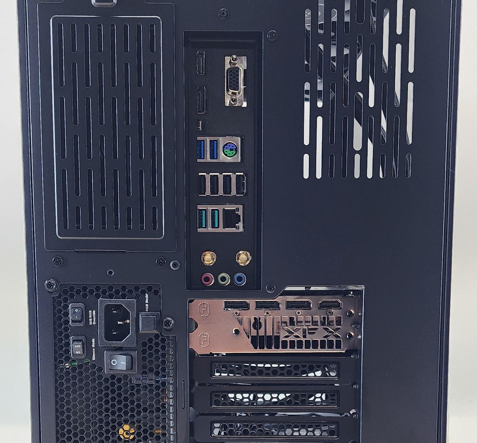 Gaming PC Ryzen 5 9600X 32GB RAM 1TB SSD RX 7700 XT 12GB Windows 11 Computer