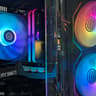 🌈🖤Intel i7-14700F | RTX 5060 Ti 16GB | 32GB DDR5 | Gaming PC🖤🌈