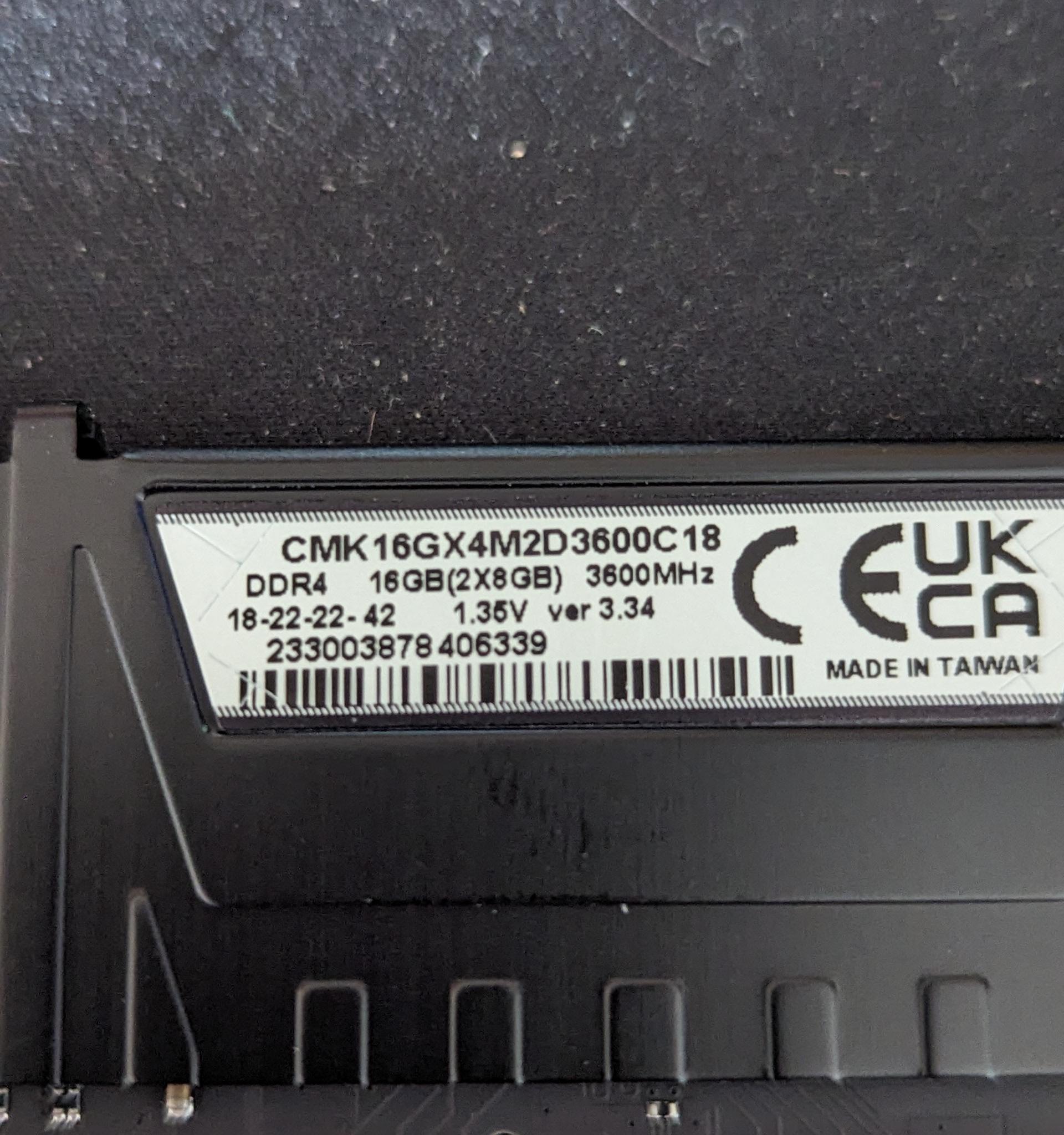 Vengeance LPX 32Gigs @3600mhz