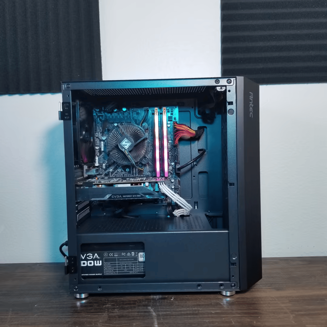 Intel core i3 9100F // EVGA GeForce GTX 960