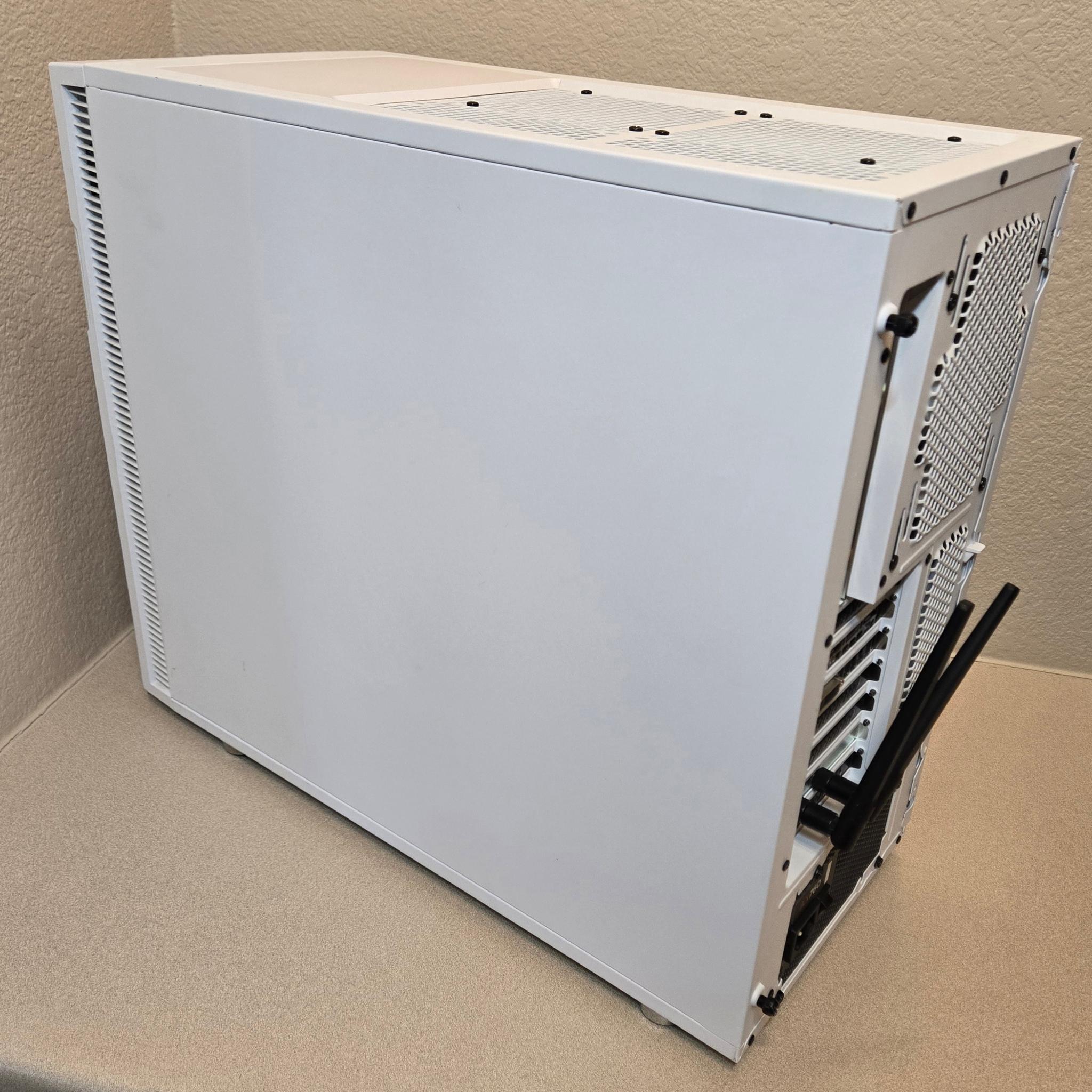 Custom White Gaming Rig | Intel i7-7700K + NVIDIA EVGA GTX 1080 SC – Built to Dominate