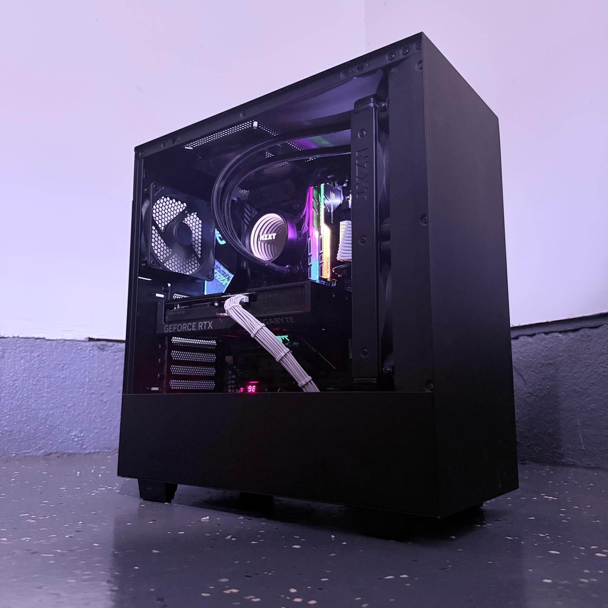 ⚫️"Midnight Apex"⚫️| 4K Gaming | RTX 4070 Ti | Ryzen 9 5950X | 32 Ram | 1TB Samsung 980 Pro