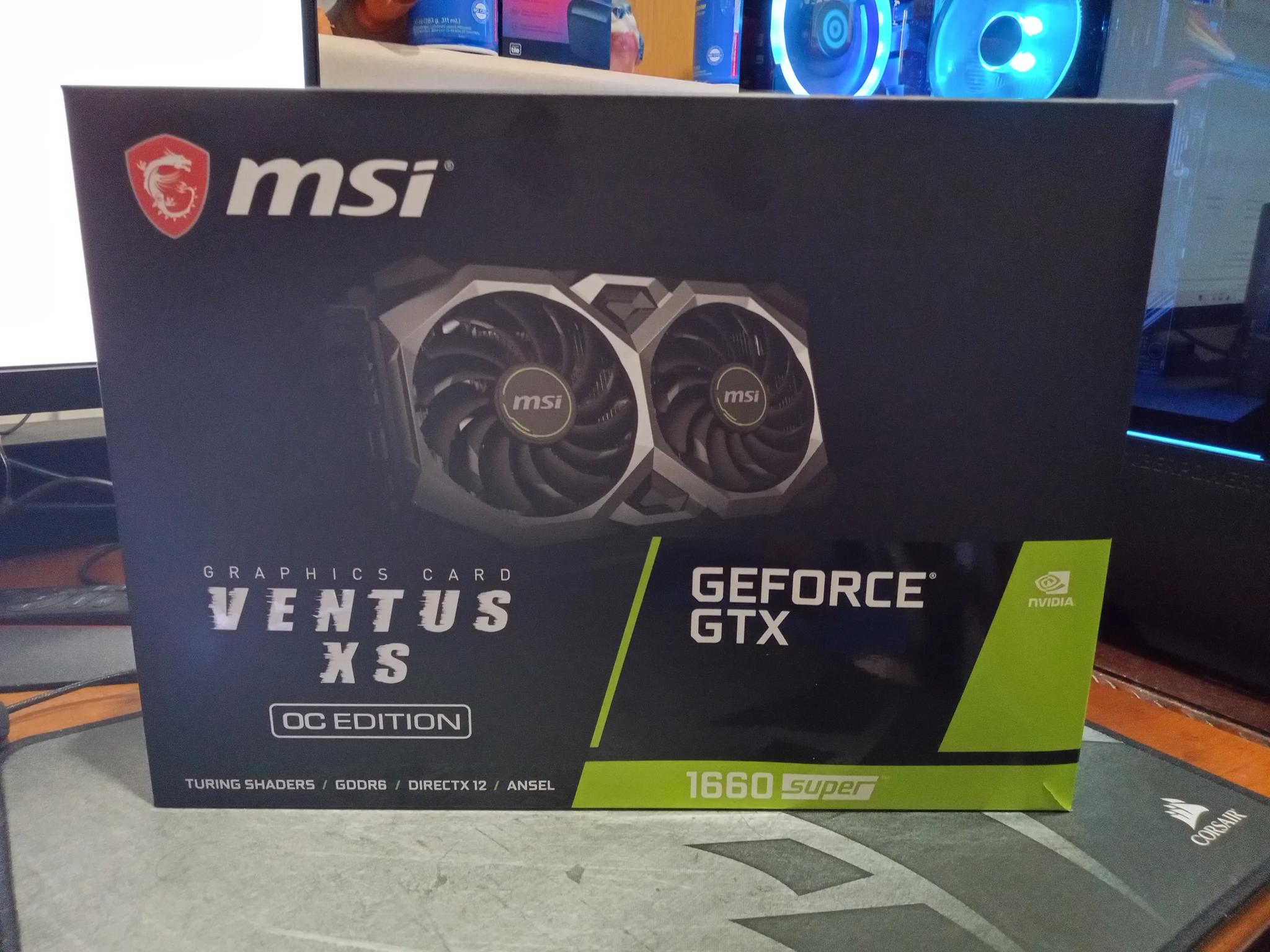 MSI GTX 1660 Super Ventus XS OC 6GB GDDR6. Original Packaging