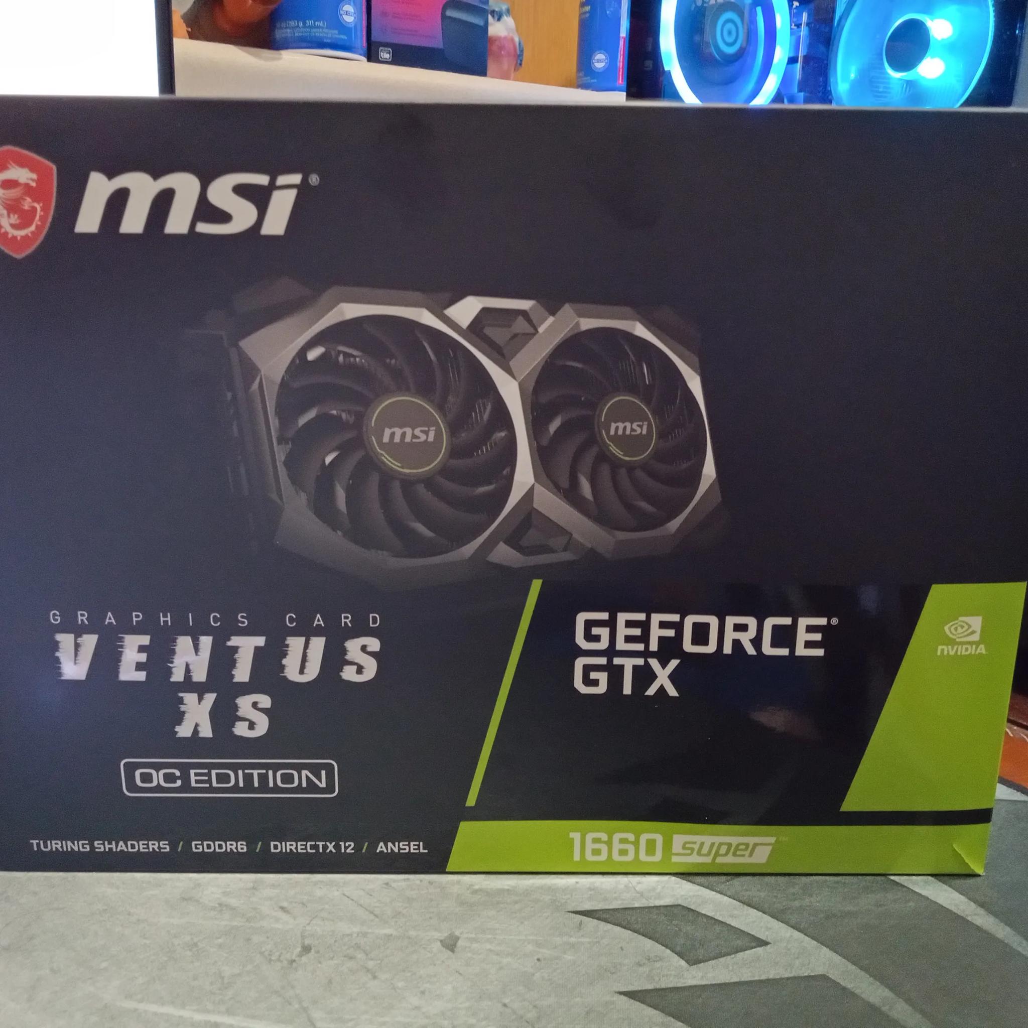 MSI GTX 1660 Super Ventus XS OC 6GB GDDR6. Original Packaging