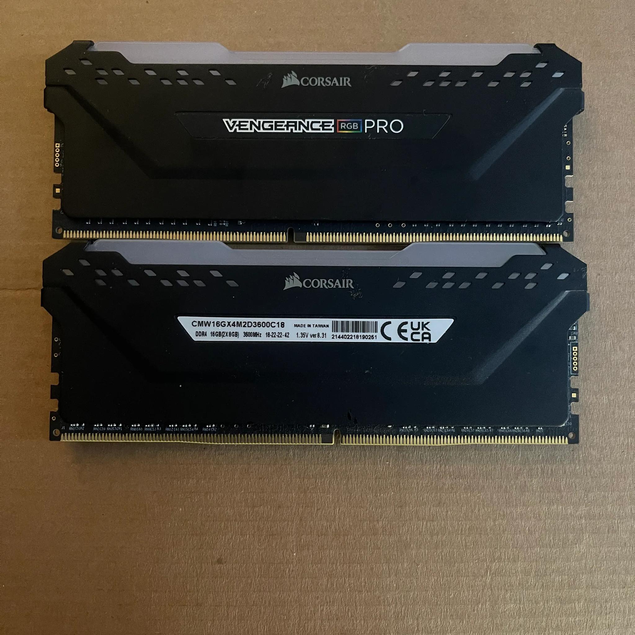 Corsair Vengeance RGB Pro 16GB Kit 3600MHz