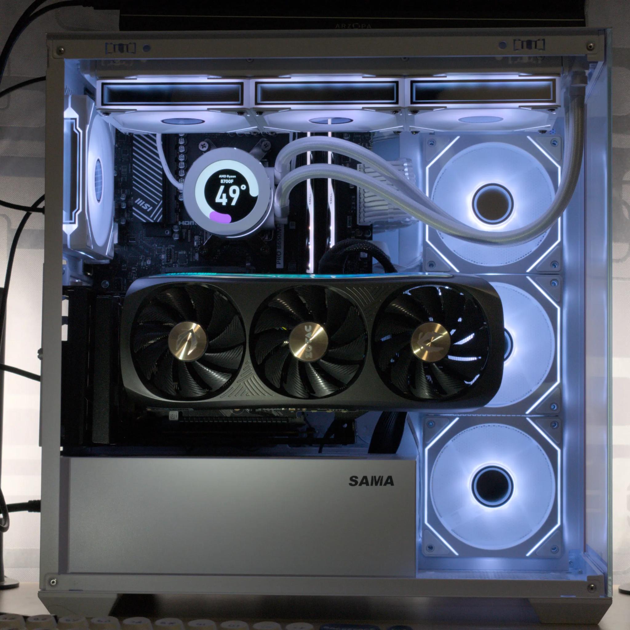 RTX 4070, Ryzen 7, 32GB DDR5, AM5 - 4K/1440P Gaming PC