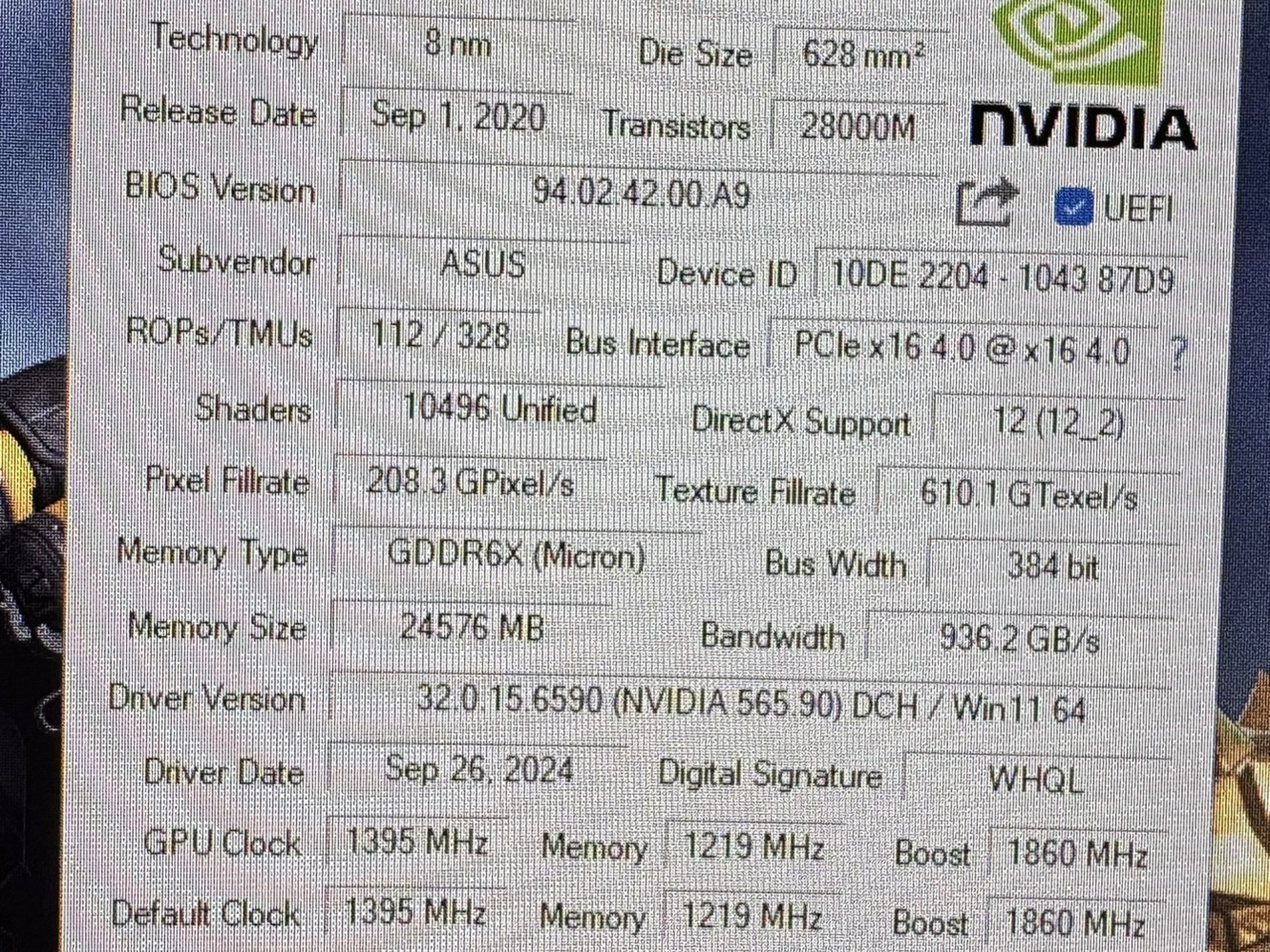 Asus Rtx 3090