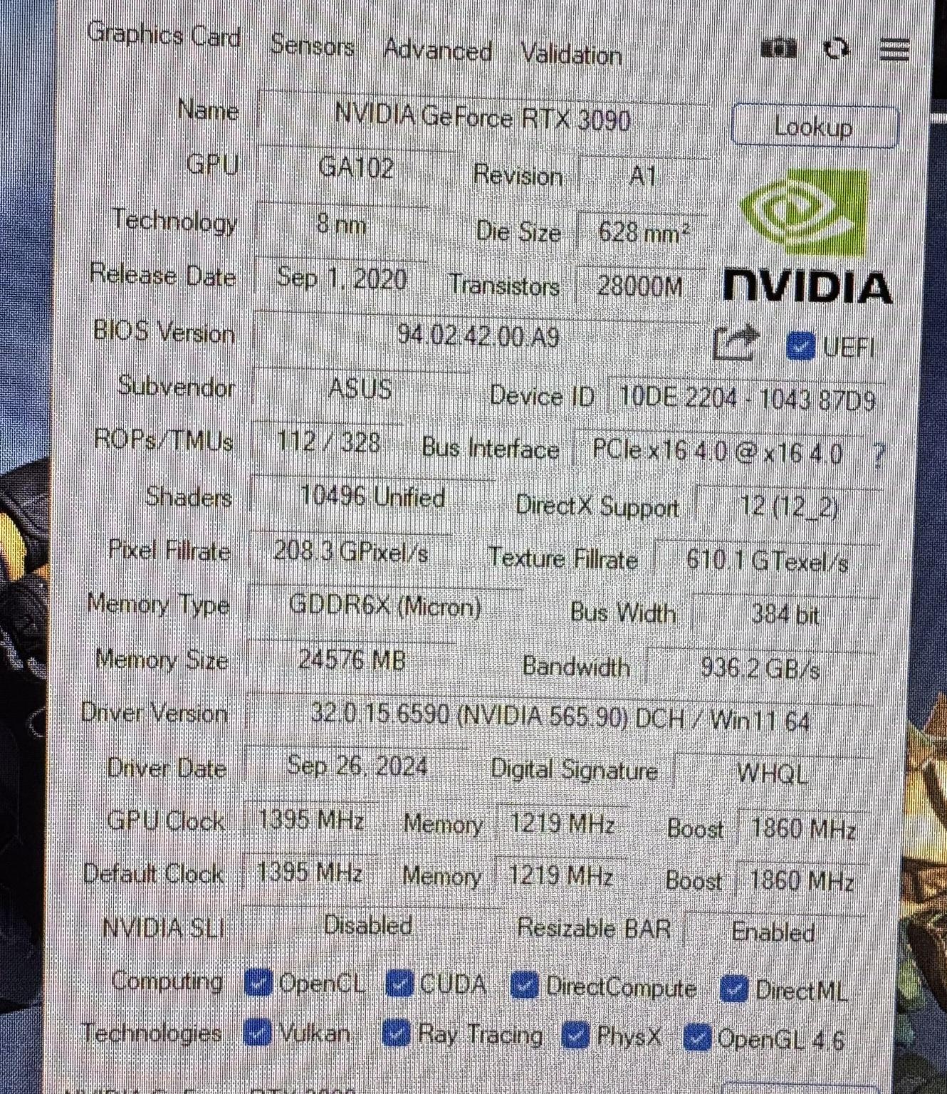 Asus Rtx 3090