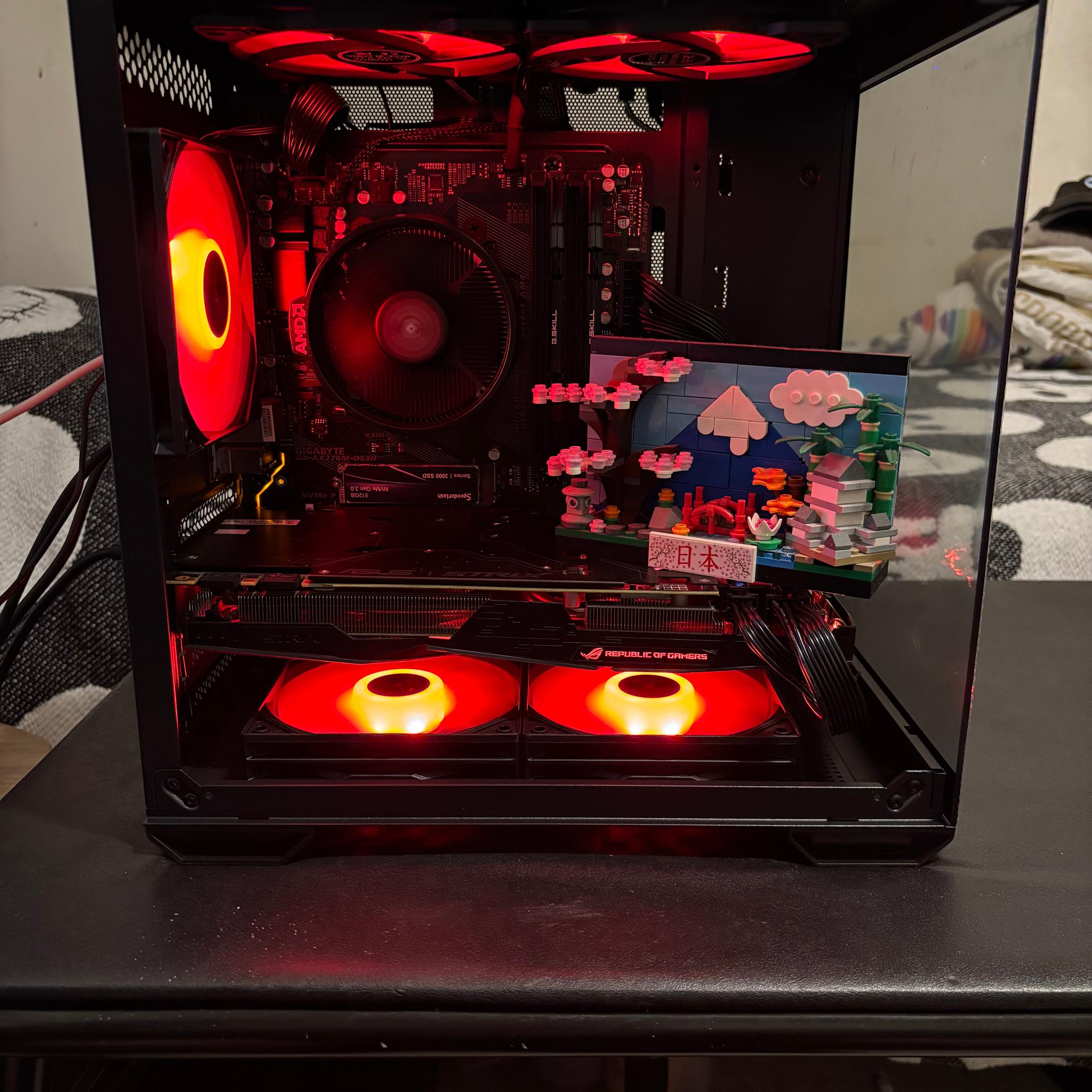 “Perfect All Black Gaming PC"| GTX 1080 8GB | Plug And Play Ready|