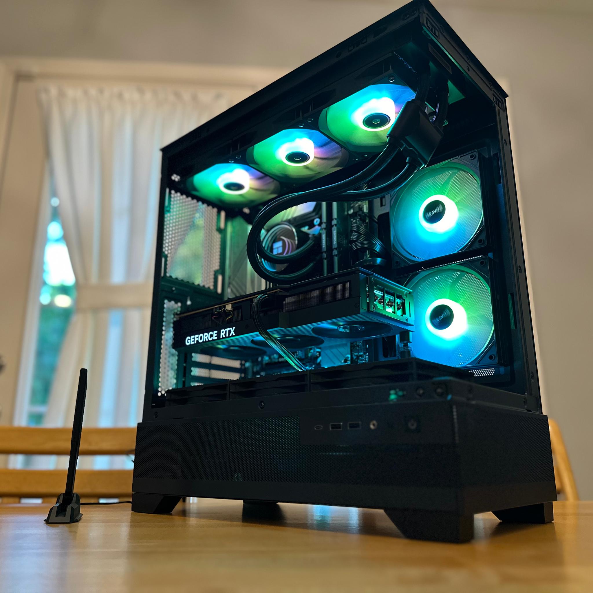 🛻⚫️| RTX 4090 24gb, i9 13900K, 4tb NVMe, 32gb DDR4, WiFi Equipped ARGB Gaming PC