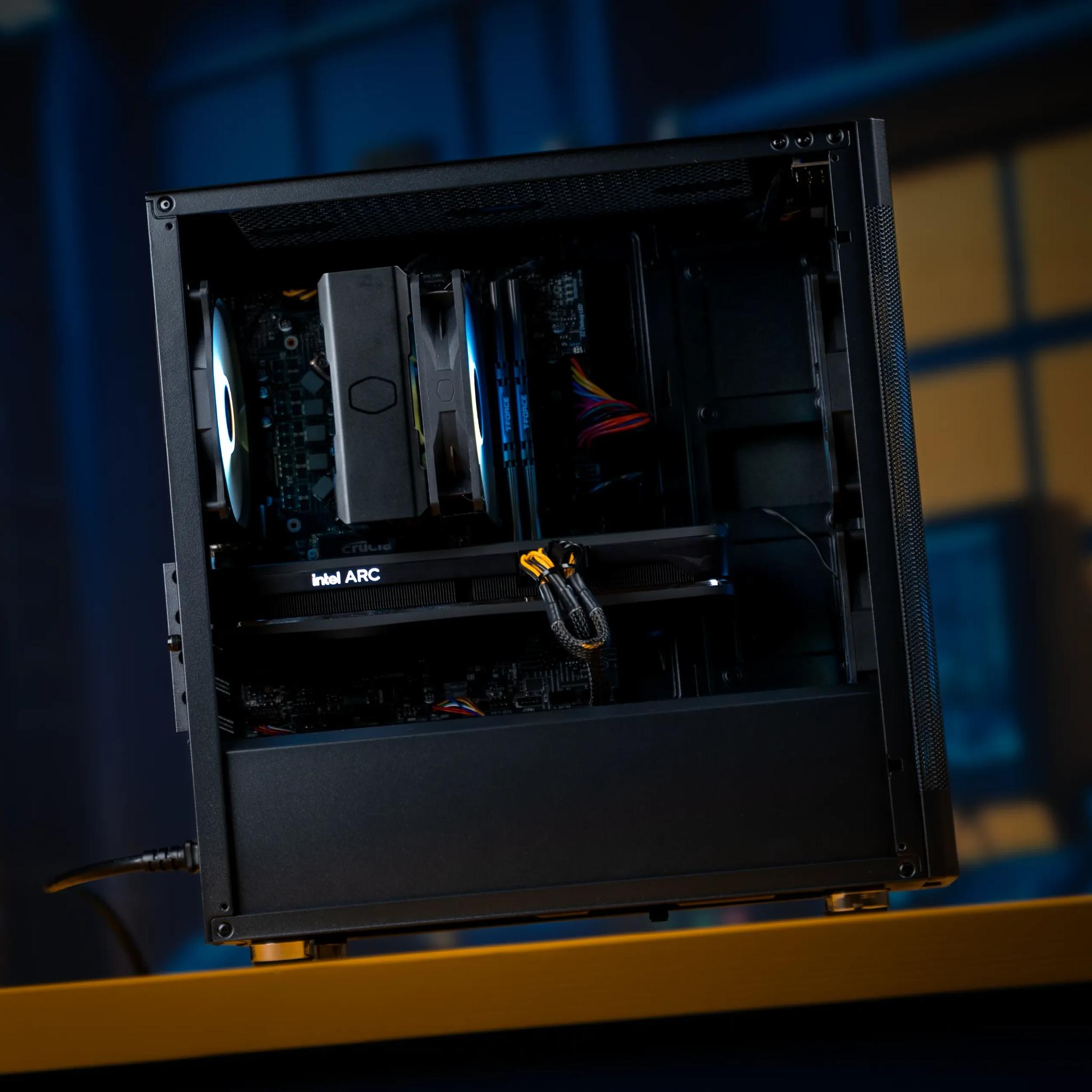 [SALE- Originally 895$]“Intel's System” Arc A750 i5 11400F 16GB Windows 11 1TB Workstation Gaming PC