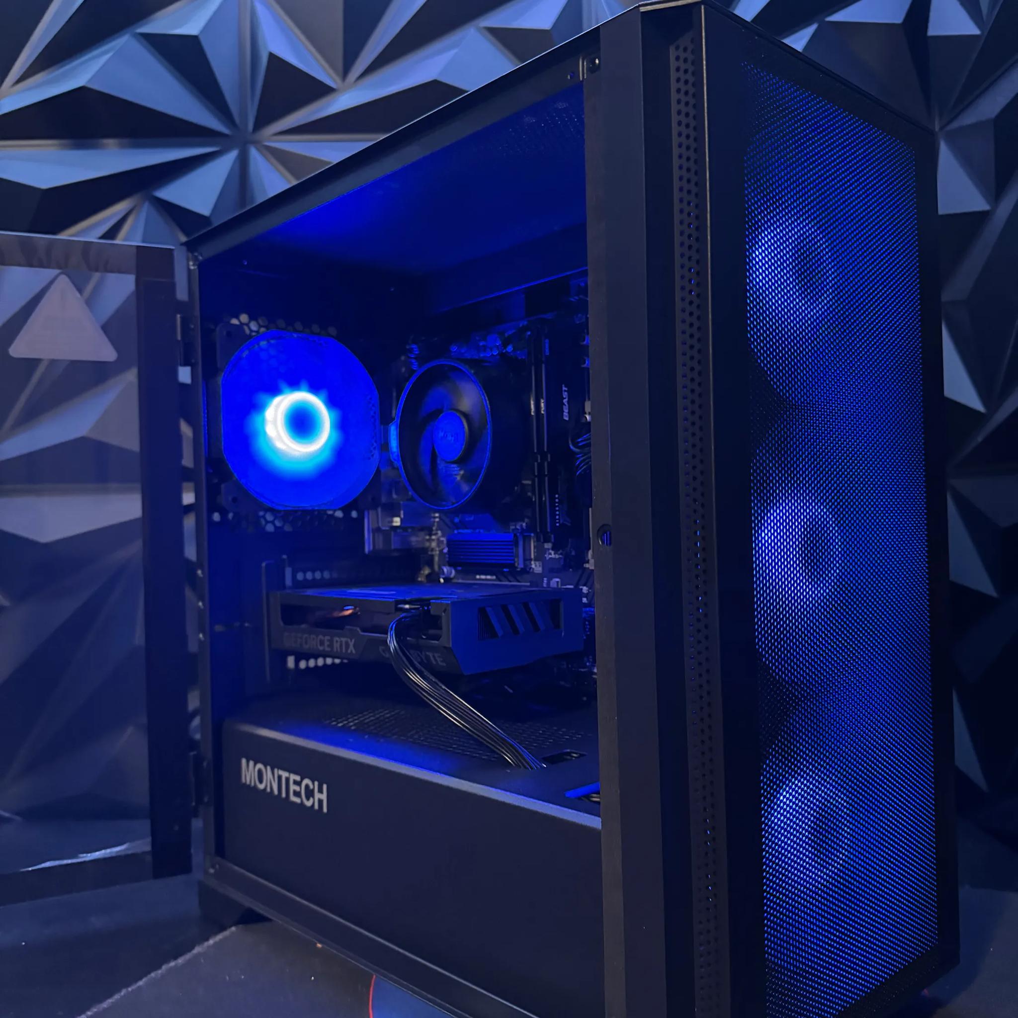 ⚔️Tusker Tempest 4060⚔️|Ryzen 5 8600G| RTX 4060| 16 GB DDR5|1 TB NVMe
