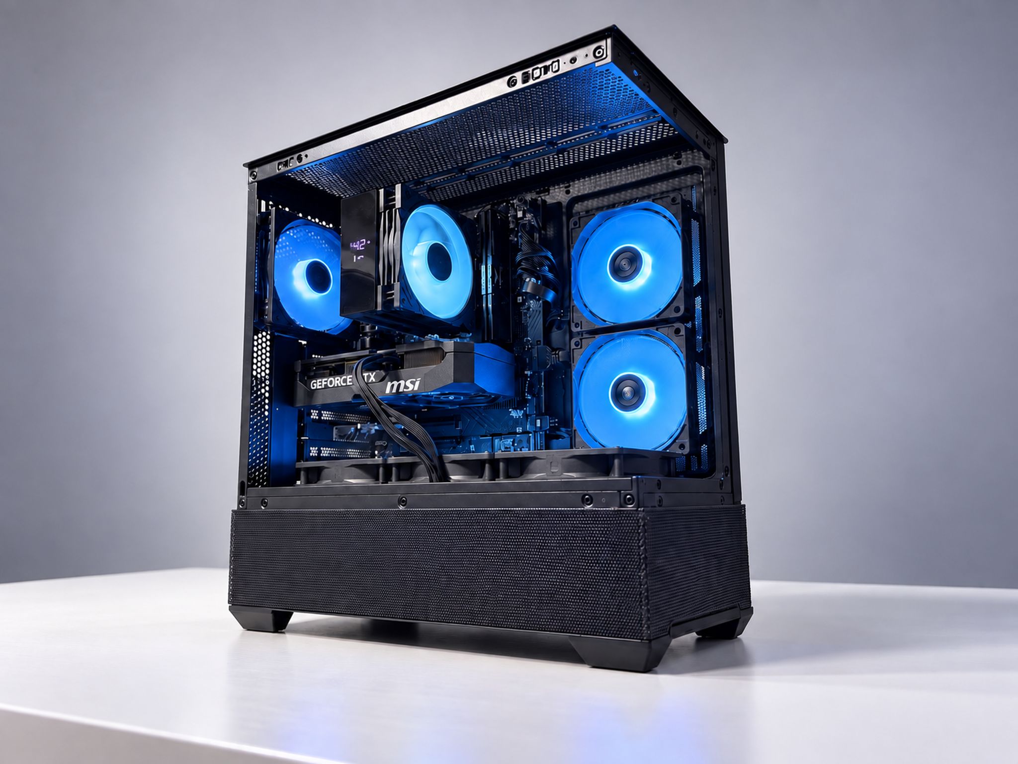 NIGHTFALL 5070 | Ryzen 7 8700F | RTX 5070 | 32GB DDR5 | 4TB SSD use to be a workstation OR gamer