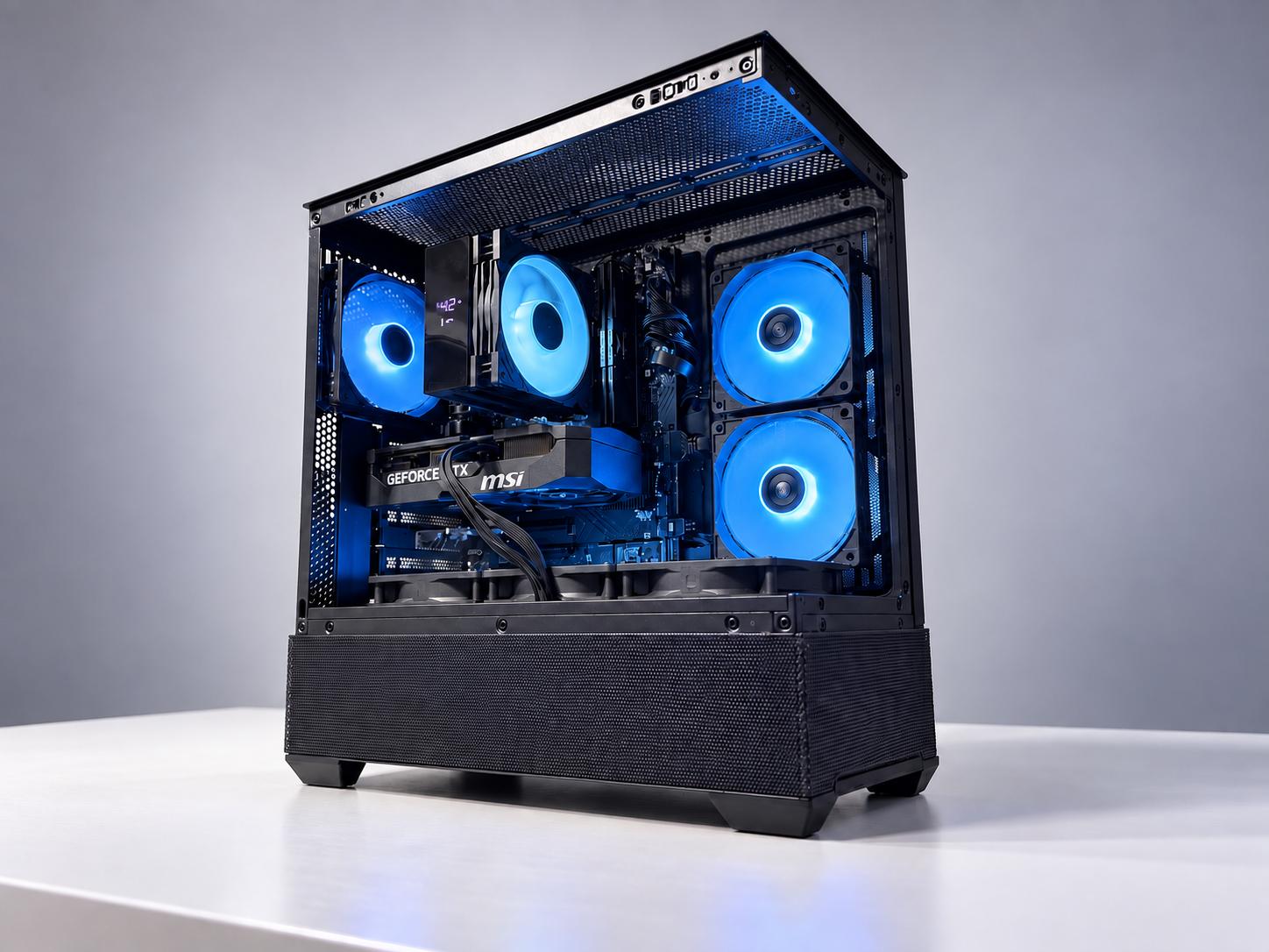 NIGHTFALL 5070 | Ryzen 7 8700F | RTX 5070 | 32GB DDR5 | 4TB SSD use to be a workstation OR gamer