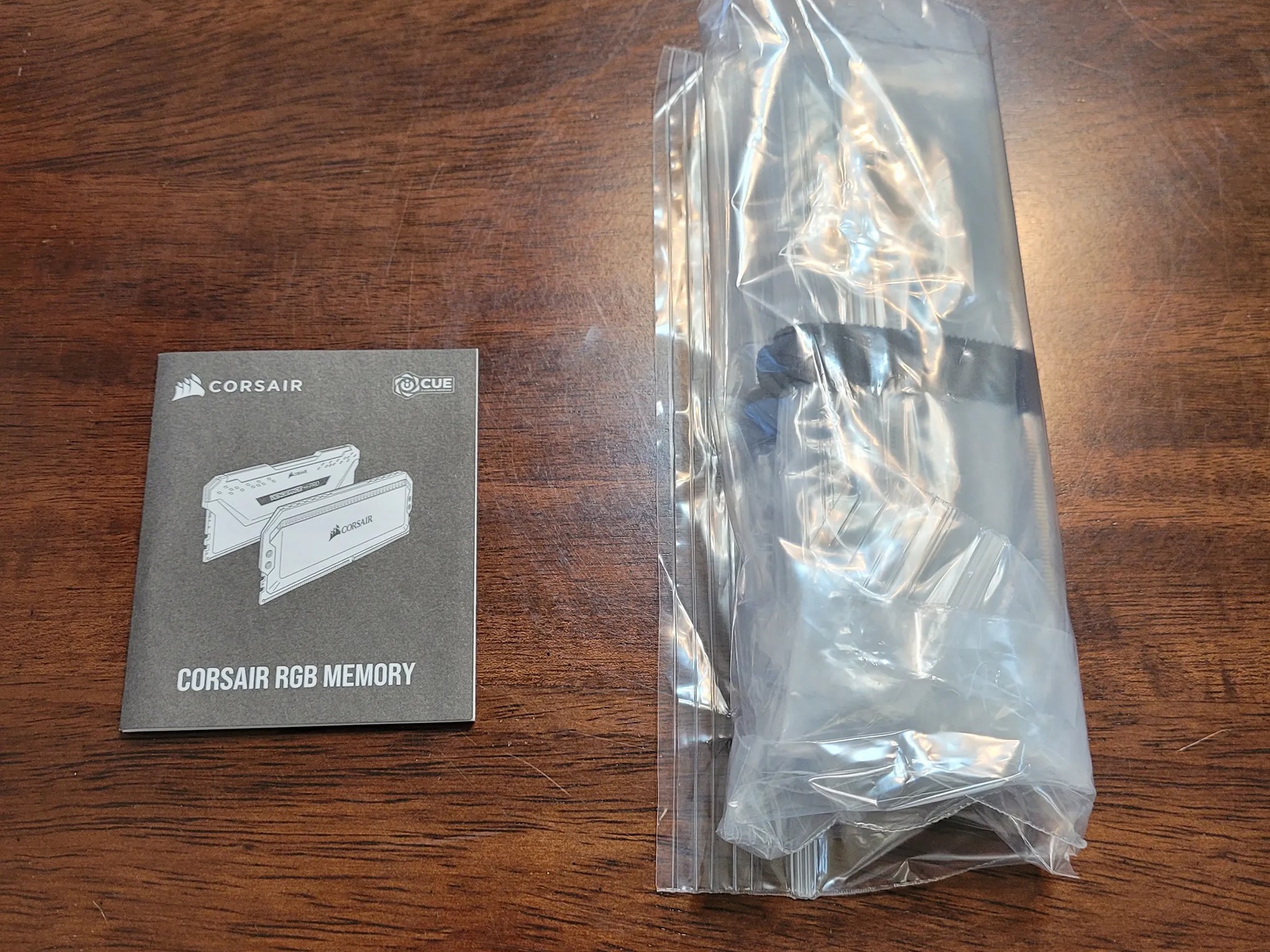 Corsair Vengeance RGB Pro Black 16 GB (2 x 8 GB) DDR4-3200 CL16 Memory (NO OG BOX)