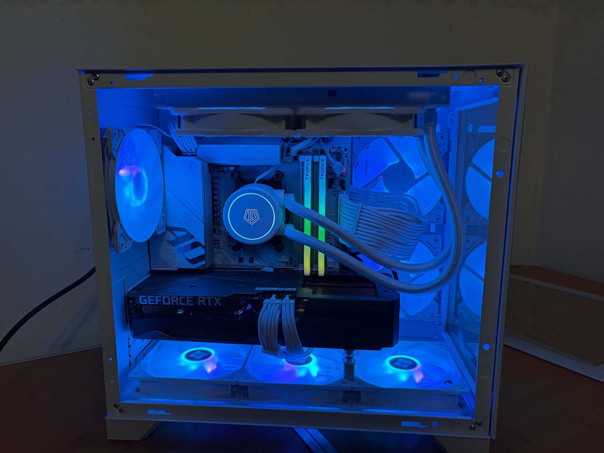 🧊Ice dragon Gaming PC Build Ryzen 5 7600X, Aorus 3060 12gb Elite, and 32GB DDR5 Ram🐲