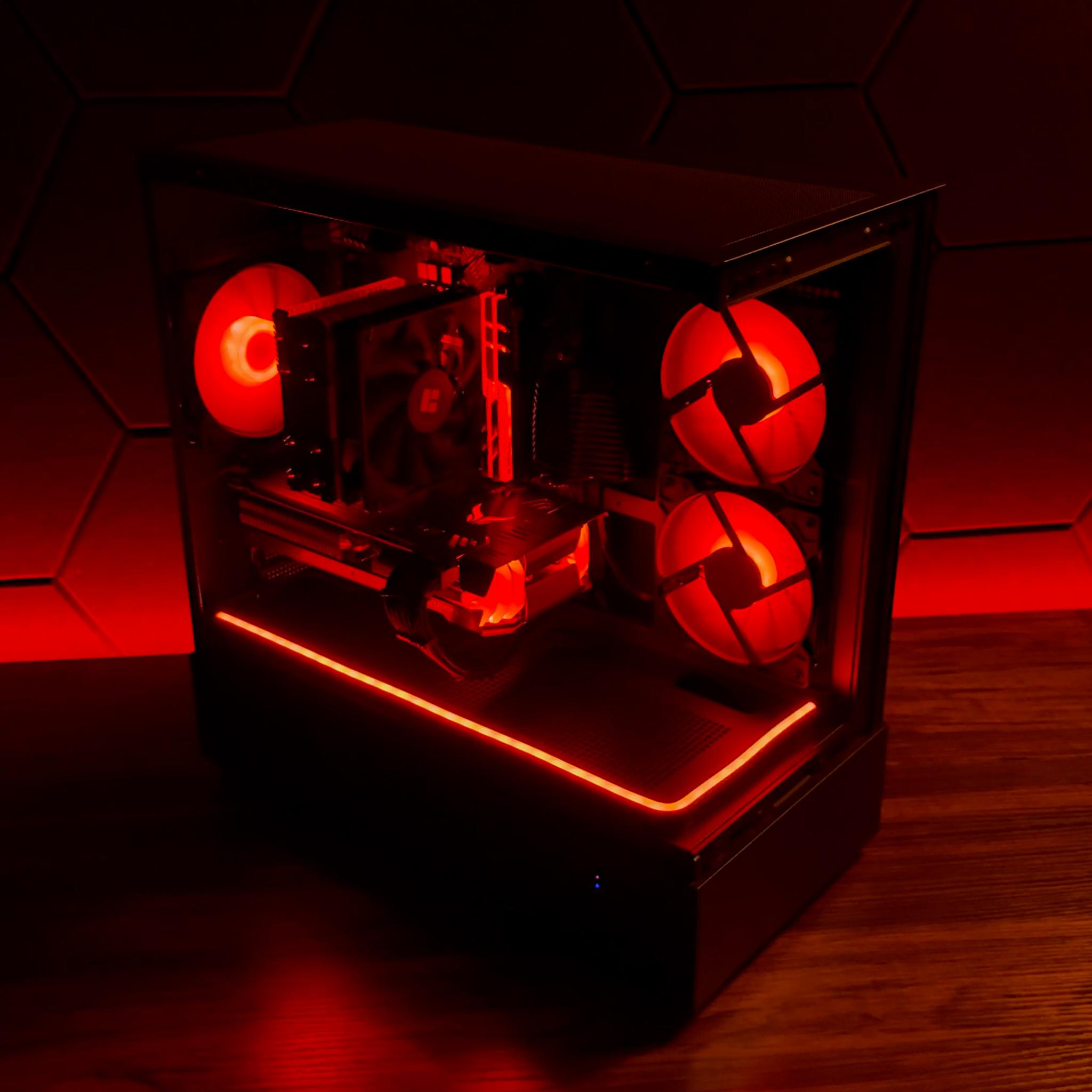 🕷️ Arachnid 🕷️ AMD RX 6600 XT / Intel Core i5 12400F  / 1TB NVME / 32GB Ram / Air Cooler / W11 Pro