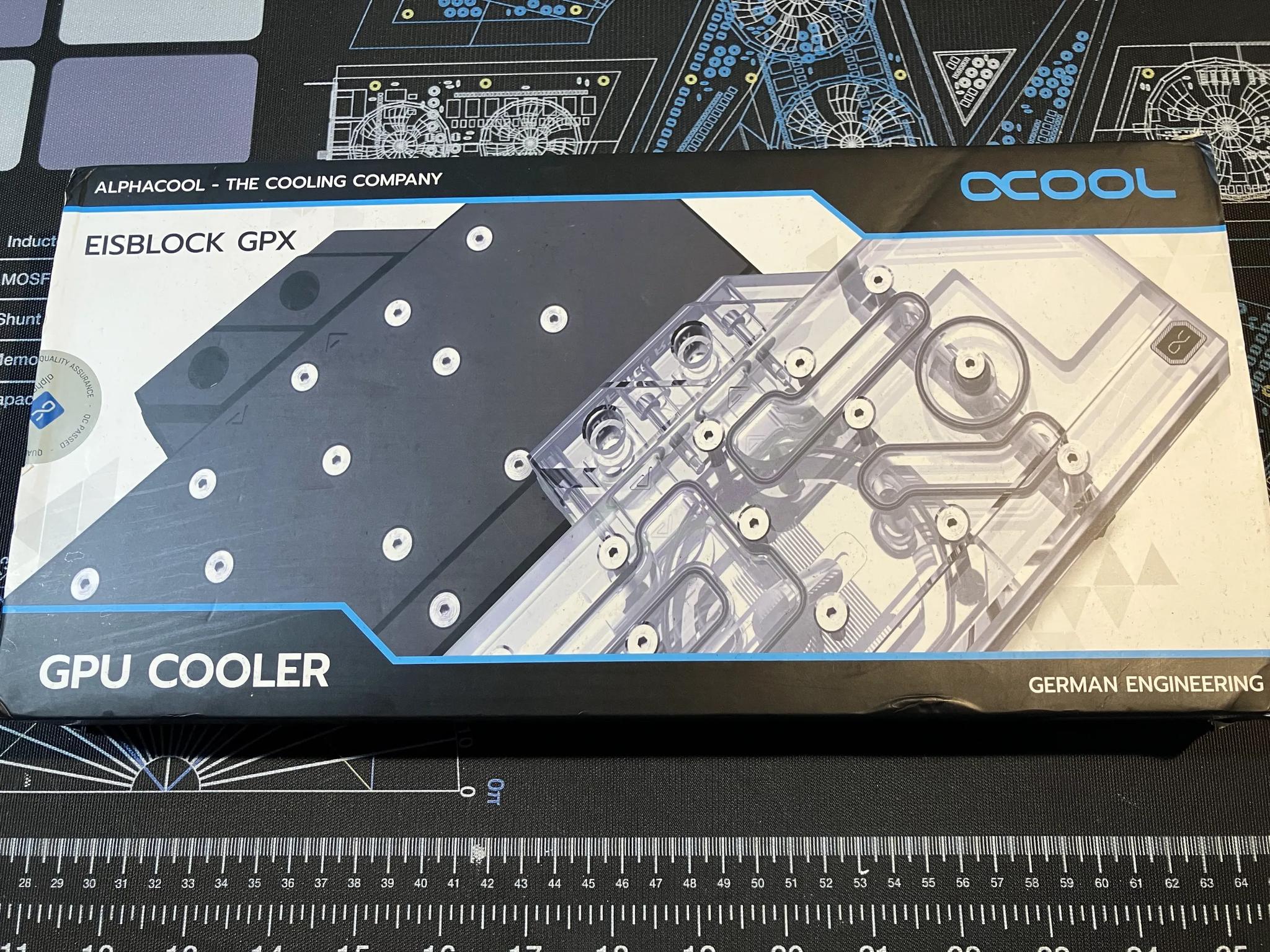 Alphacool Eisblock Aurora GPU Water Block for GeForce RTX 4090 Asus Strix/TUF