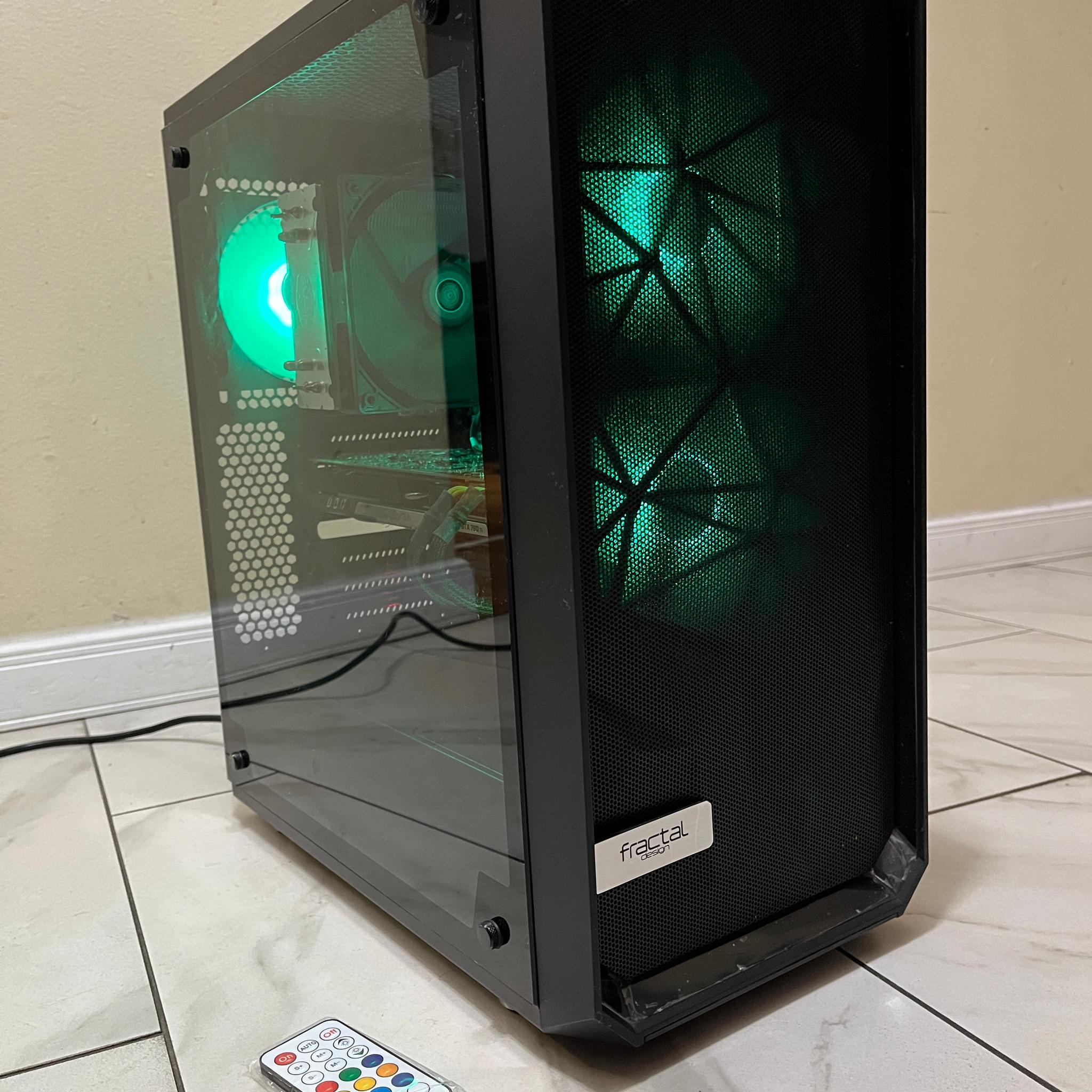 🔥Budget Gaming PC – RGB Case w/ Remote- Intel Core i5-3570K, GTX 780 Ti, 1 TB Storage & 12 GB RAM 🖥️